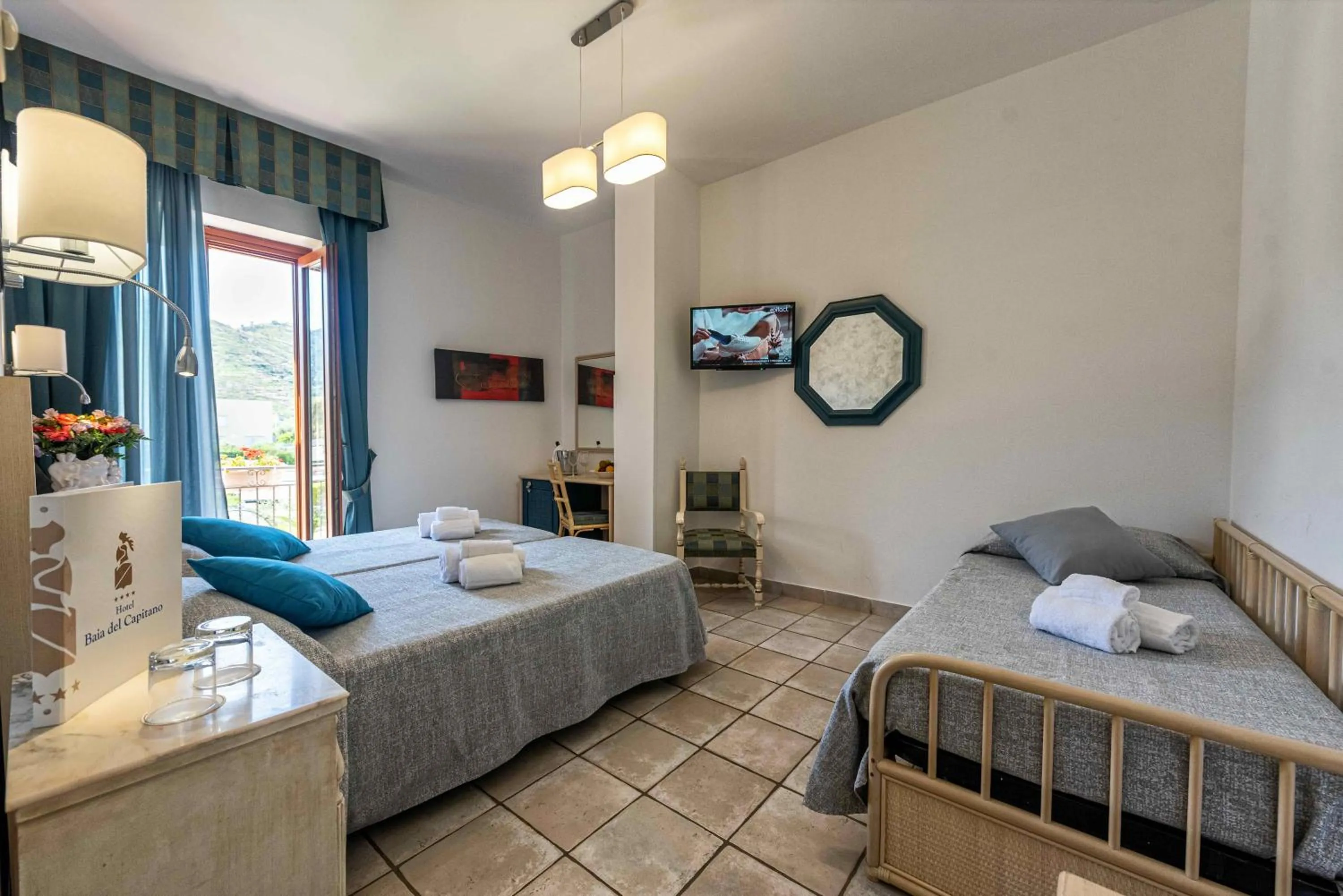 Photo of the whole room, Bed in Hotel Baia Del Capitano