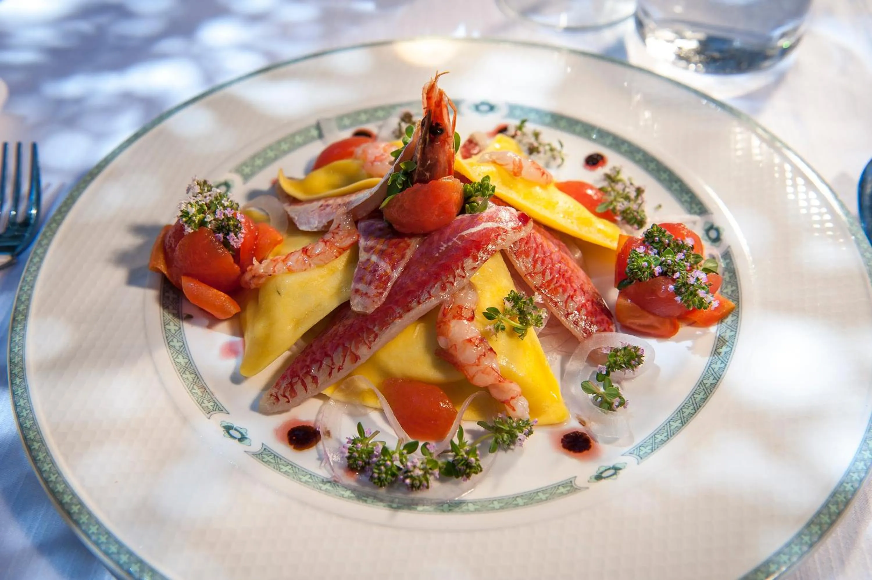 Food close-up in Hotel Baia Del Capitano