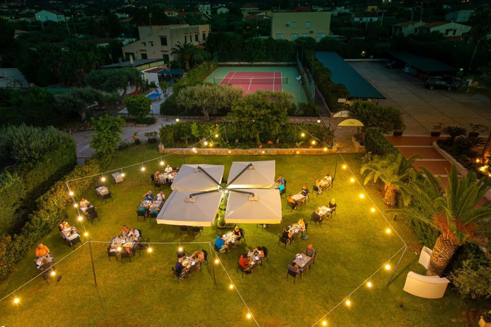 Bird's eye view in Hotel Baia Del Capitano