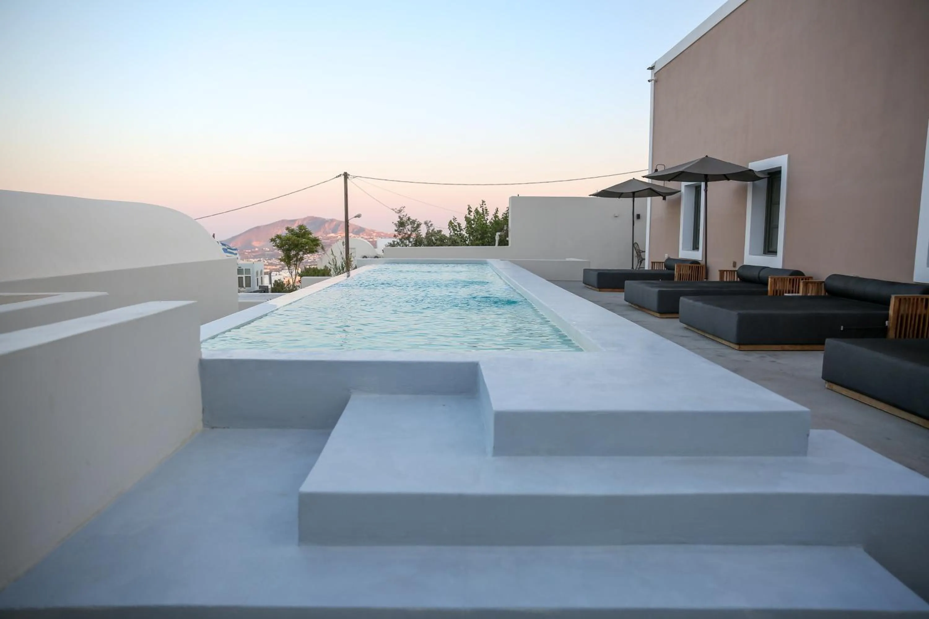 Pool view in La Maltese Estate