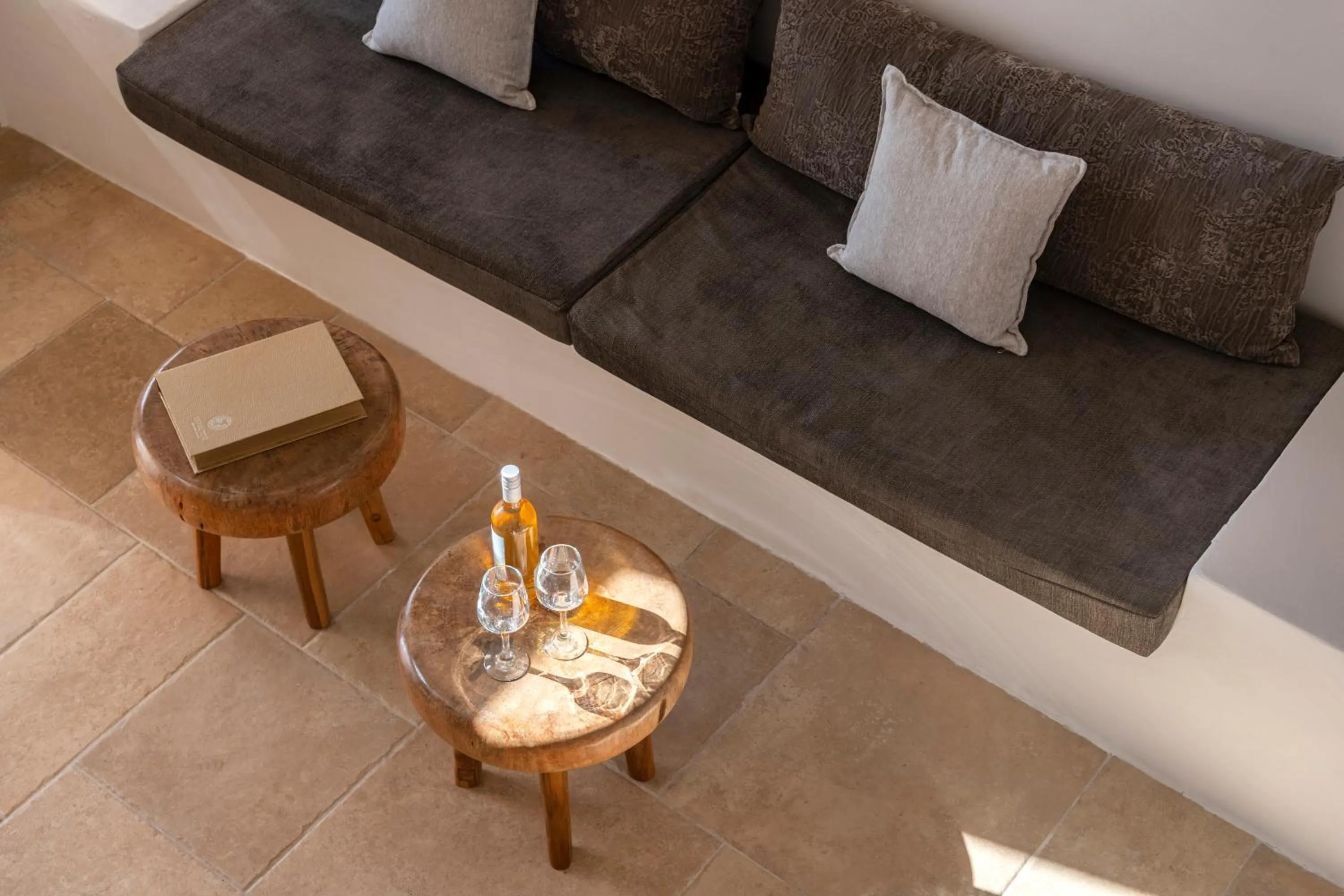 Living room in La Maltese Estate