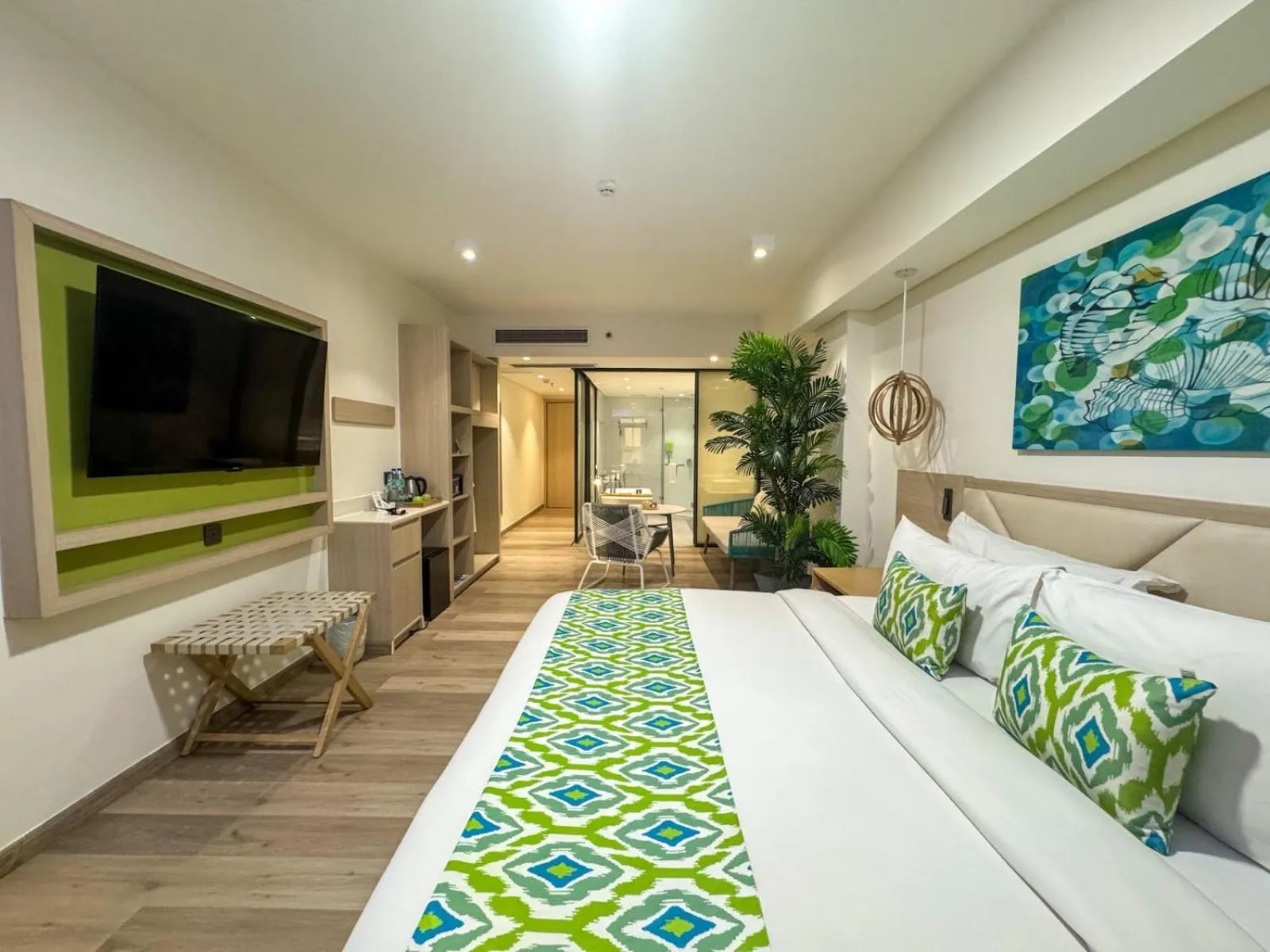 Bed in Lime Resort El Nido