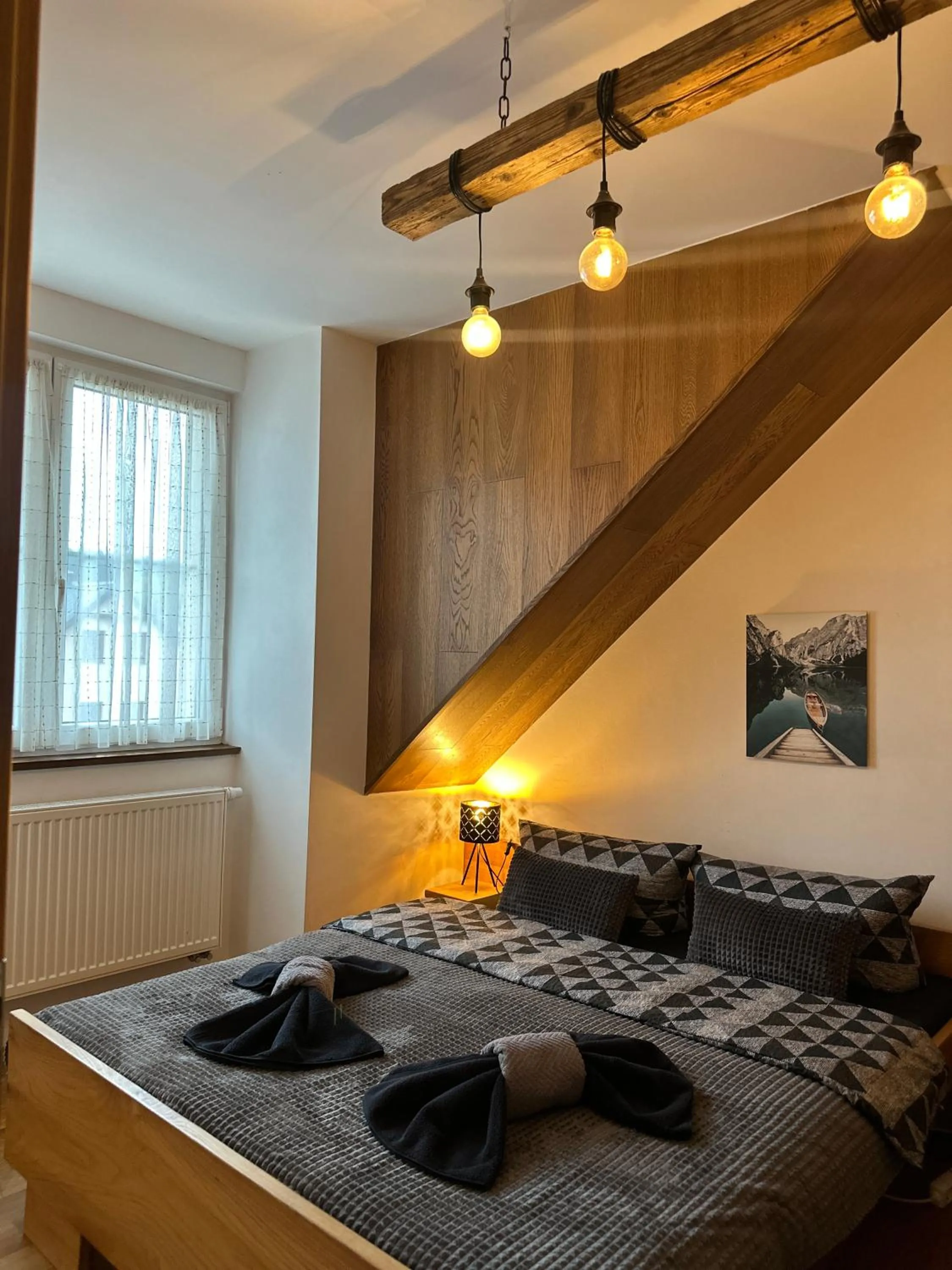 Bedroom, Bed in Apartmán U Tří smrků