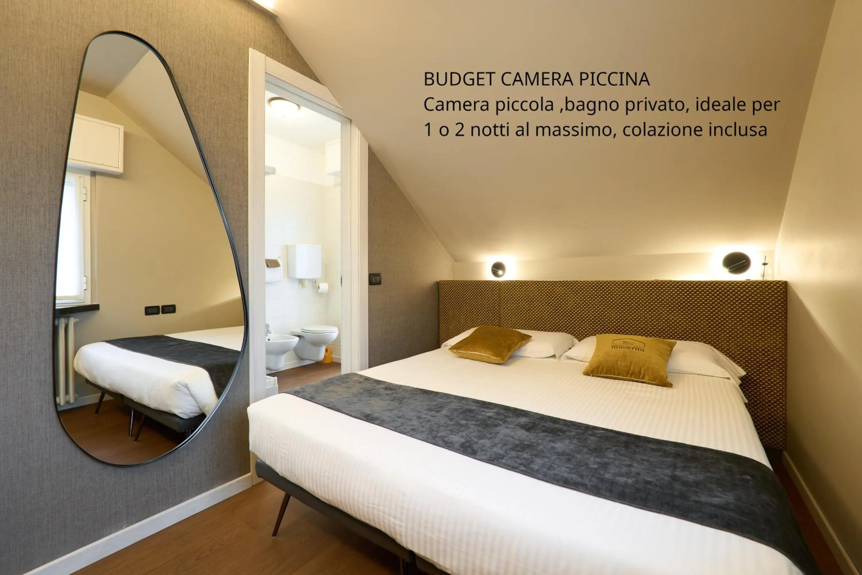 Bed in Albergo Moderno & Spa