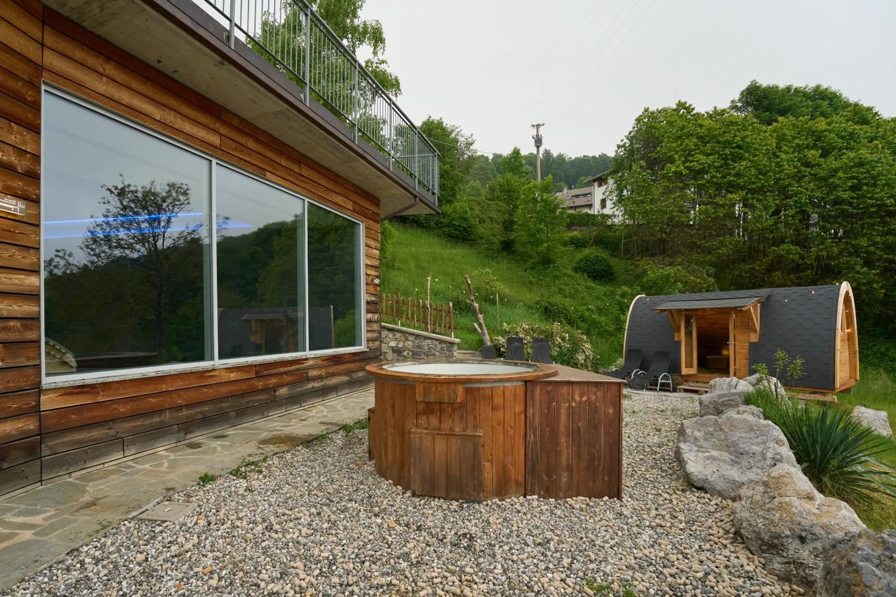 Garden in Albergo Moderno & Spa