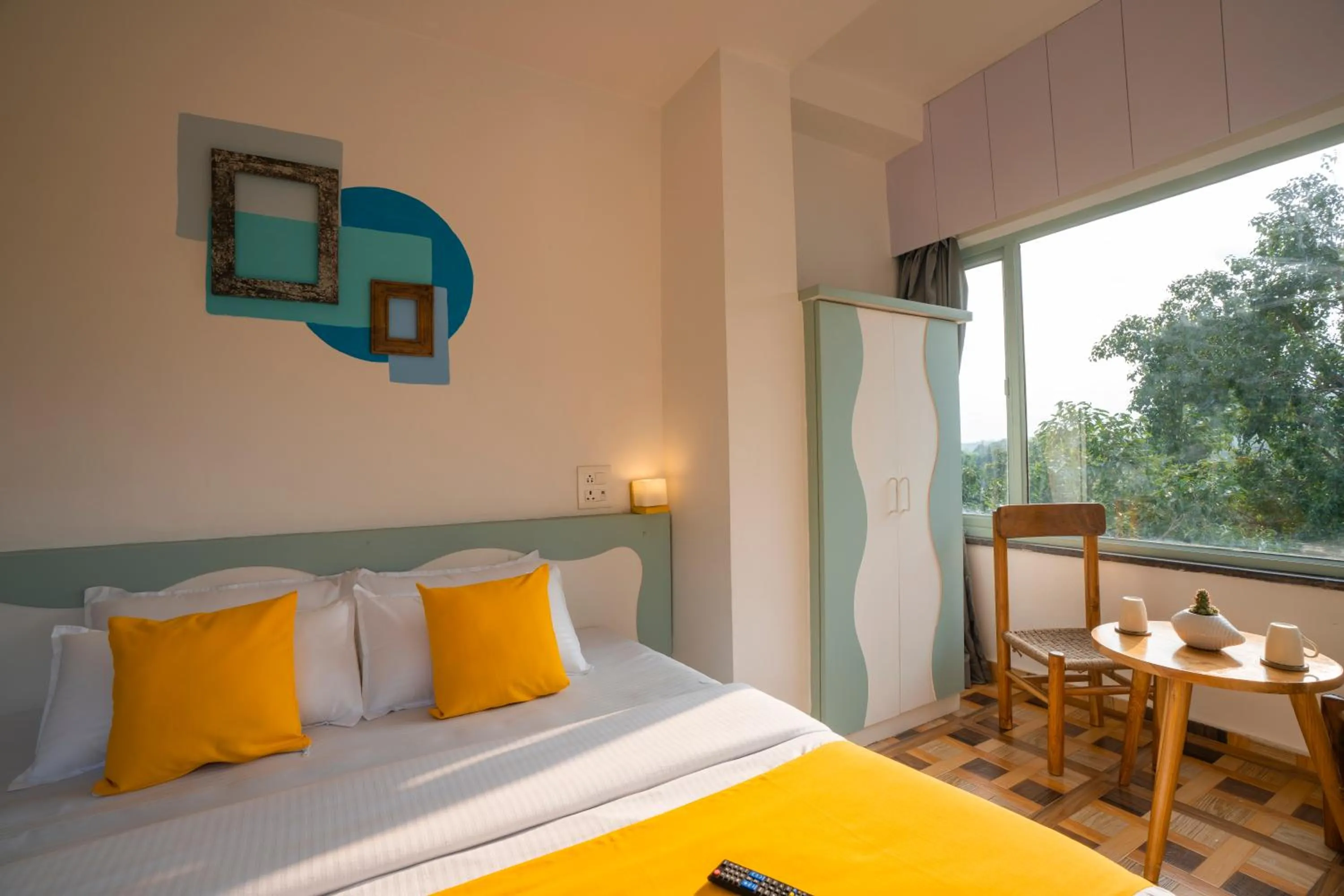 Bed in Zostel Rishikesh, Laxman Jhula