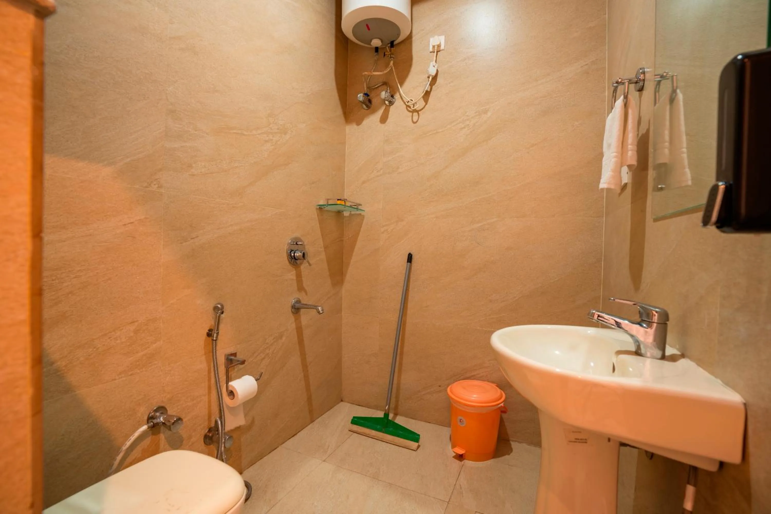 Bathroom in Zostel Rishikesh, Laxman Jhula