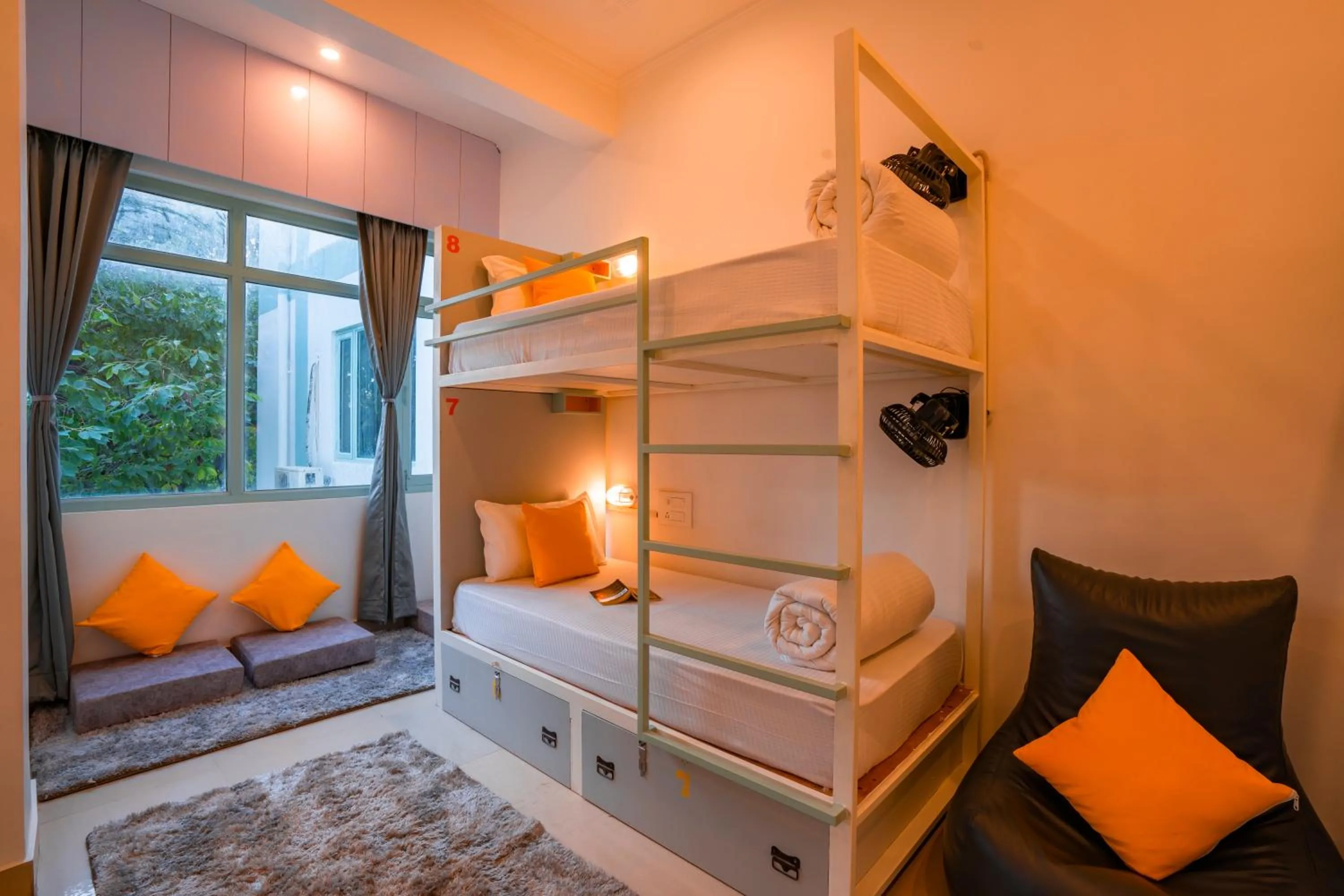 bunk bed, Bed in Zostel Rishikesh, Laxman Jhula
