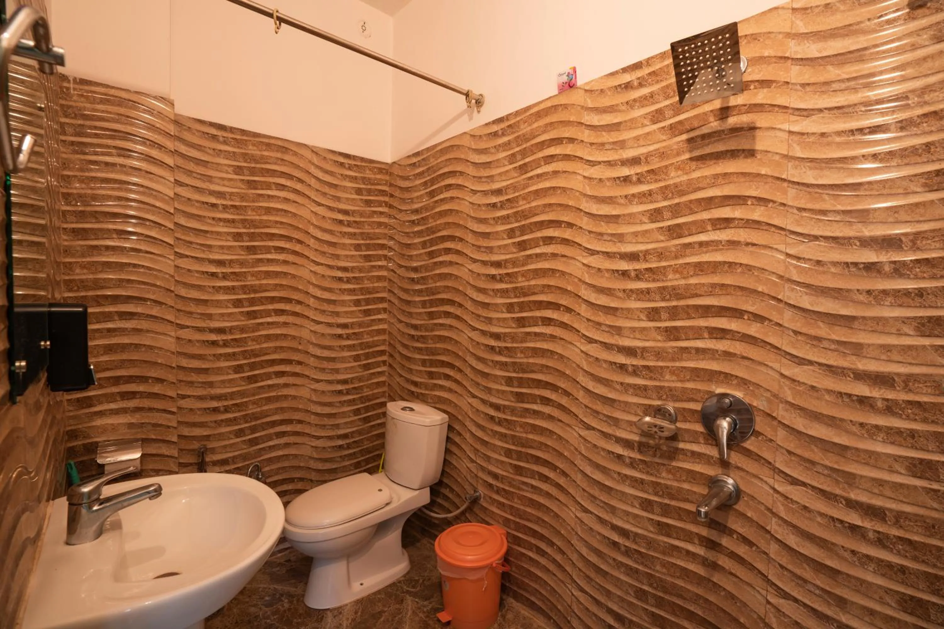 Bathroom in Zostel Rishikesh, Laxman Jhula
