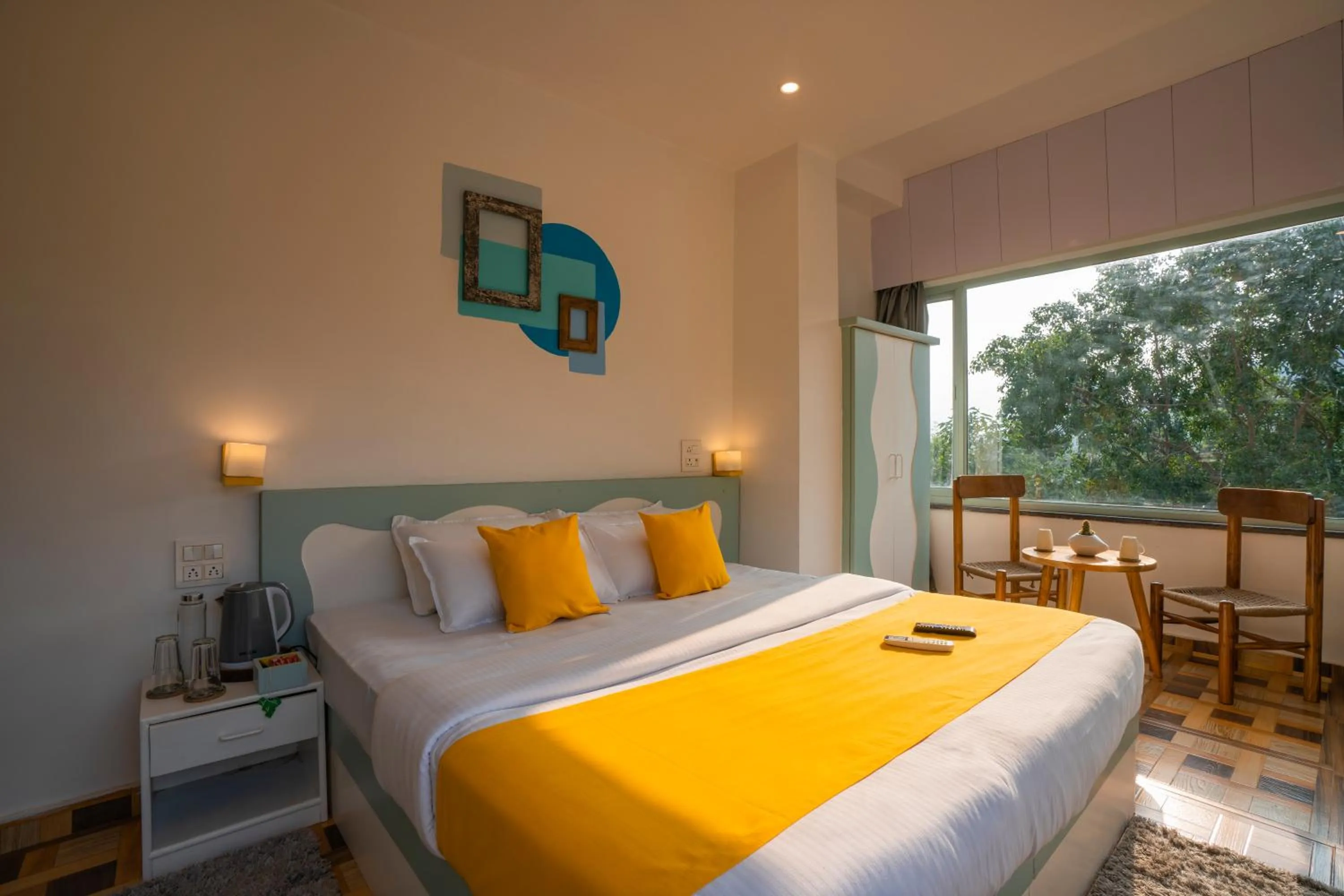 Bed in Zostel Rishikesh, Laxman Jhula