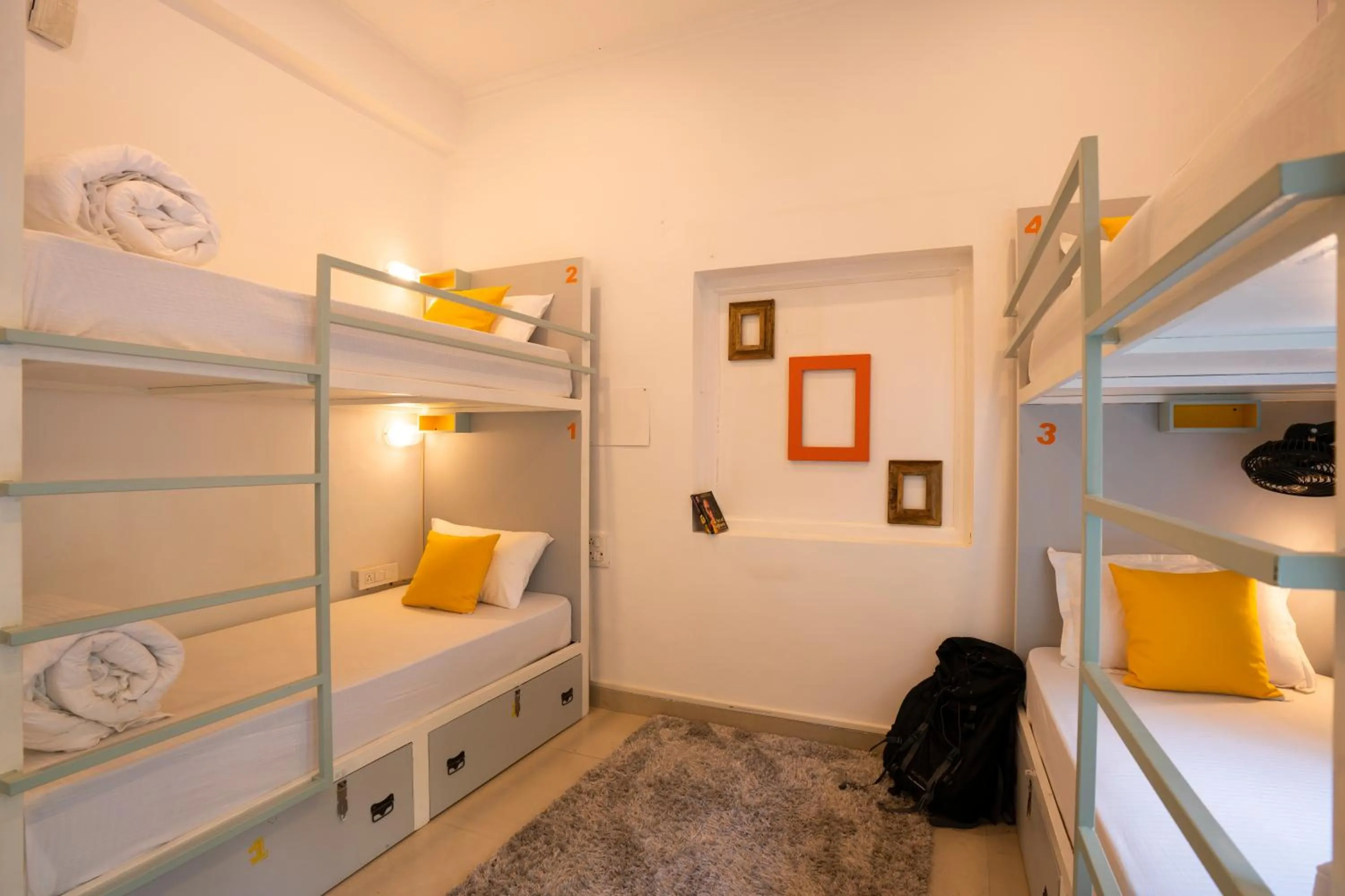 bunk bed, Bed in Zostel Rishikesh, Laxman Jhula