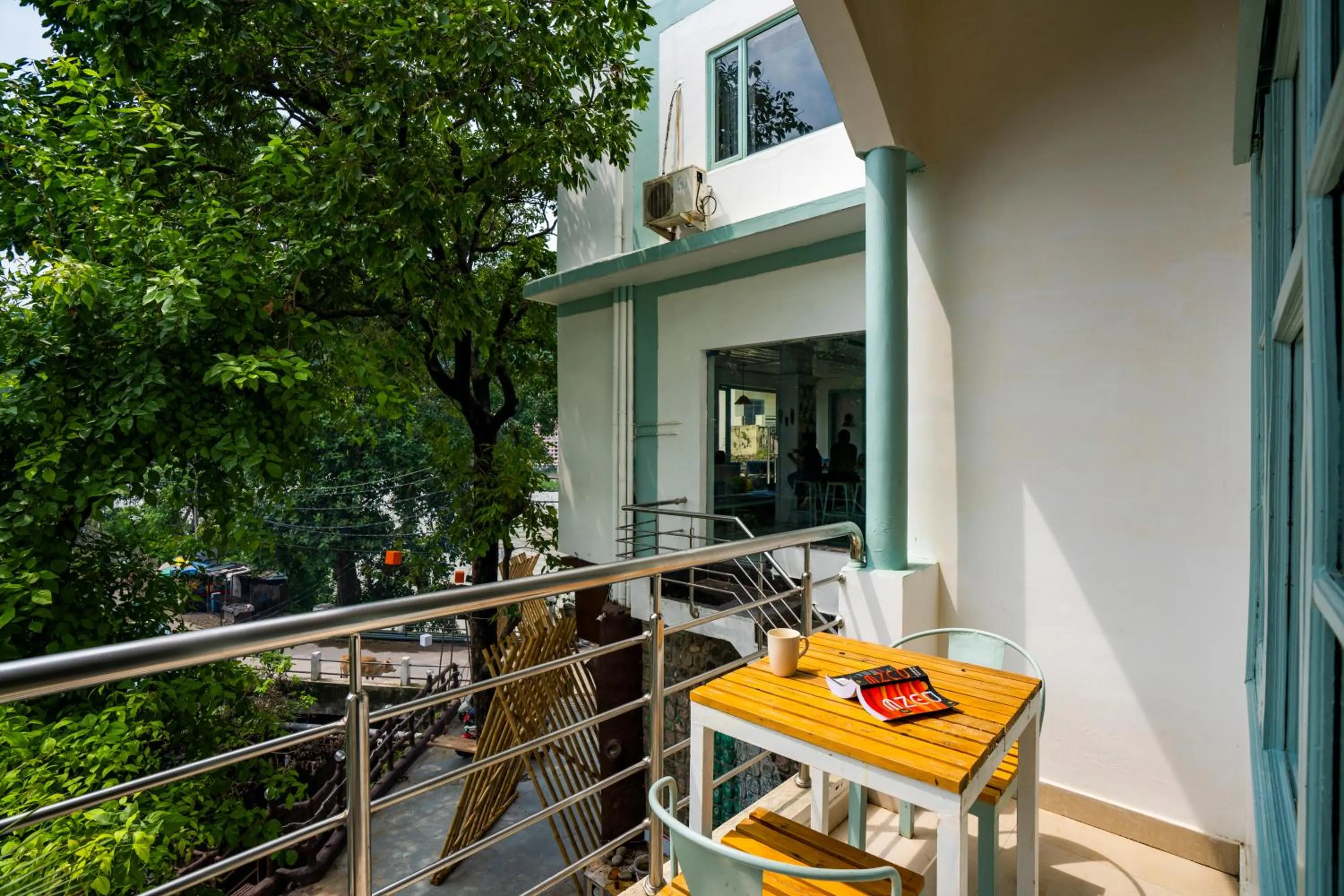 Property building in Zostel Rishikesh, Laxman Jhula