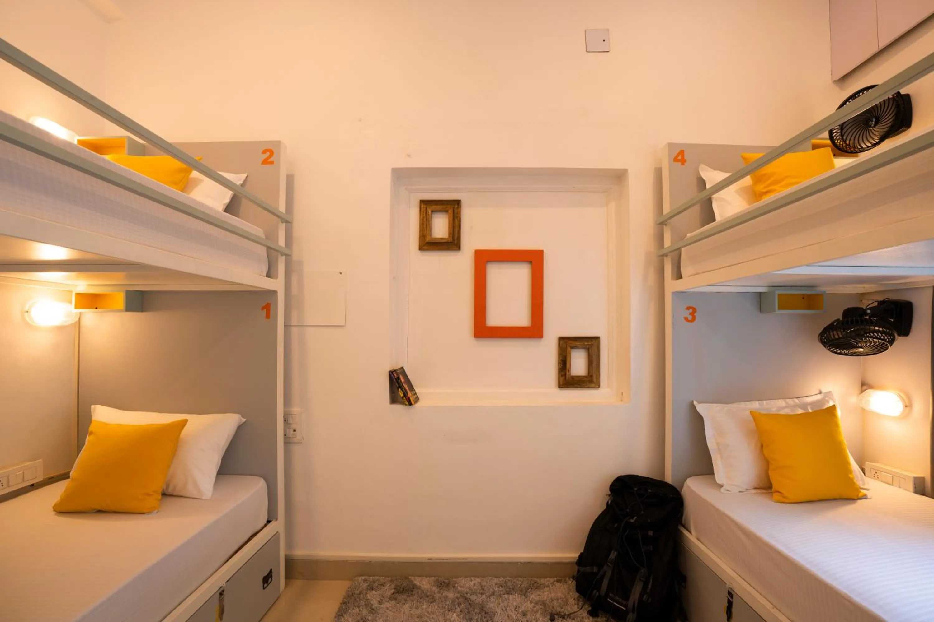 bunk bed, Bed in Zostel Rishikesh, Laxman Jhula