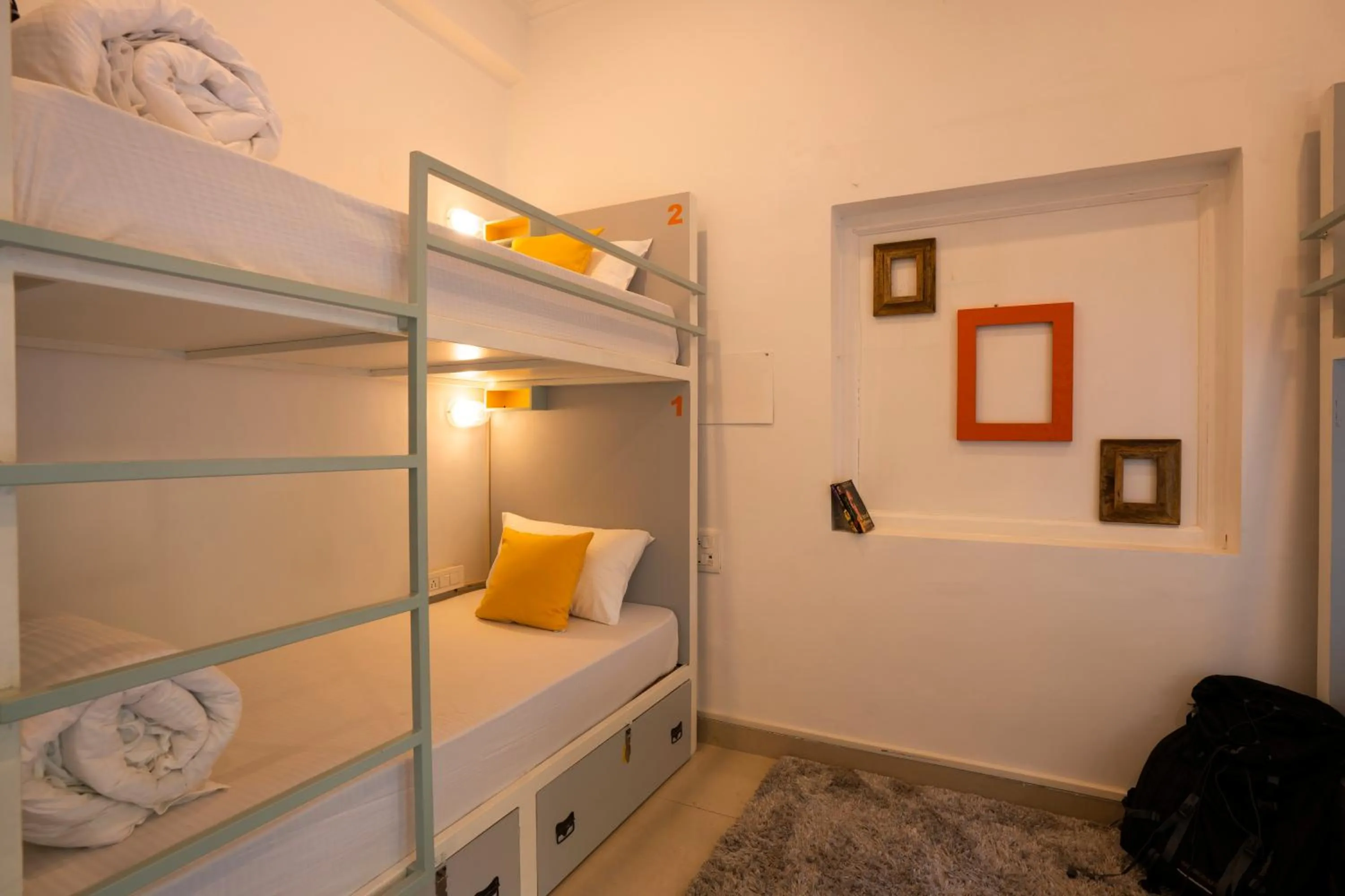 bunk bed, Bed in Zostel Rishikesh, Laxman Jhula