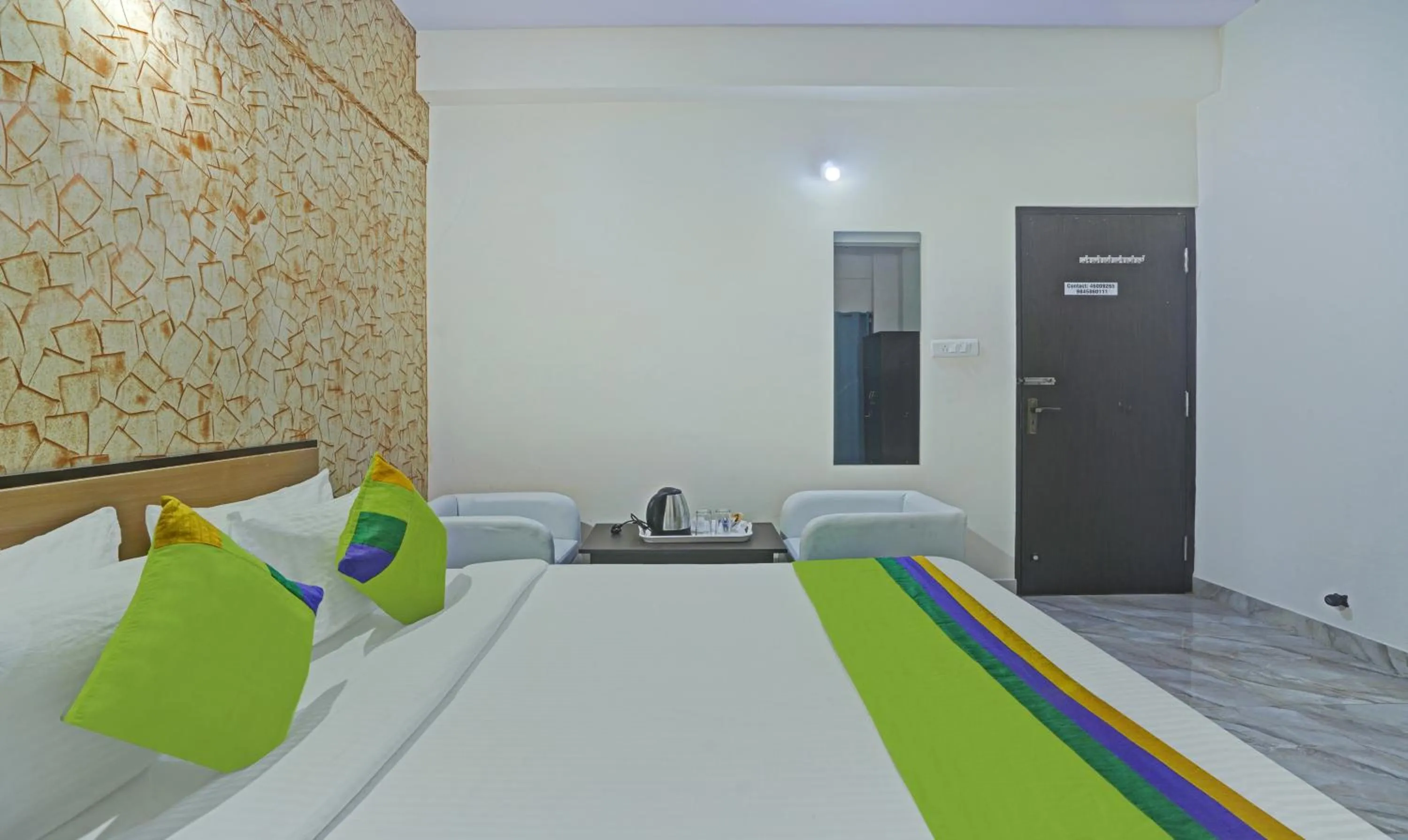 Bedroom, Bed in Hotel Galaxy Suites Hebbal