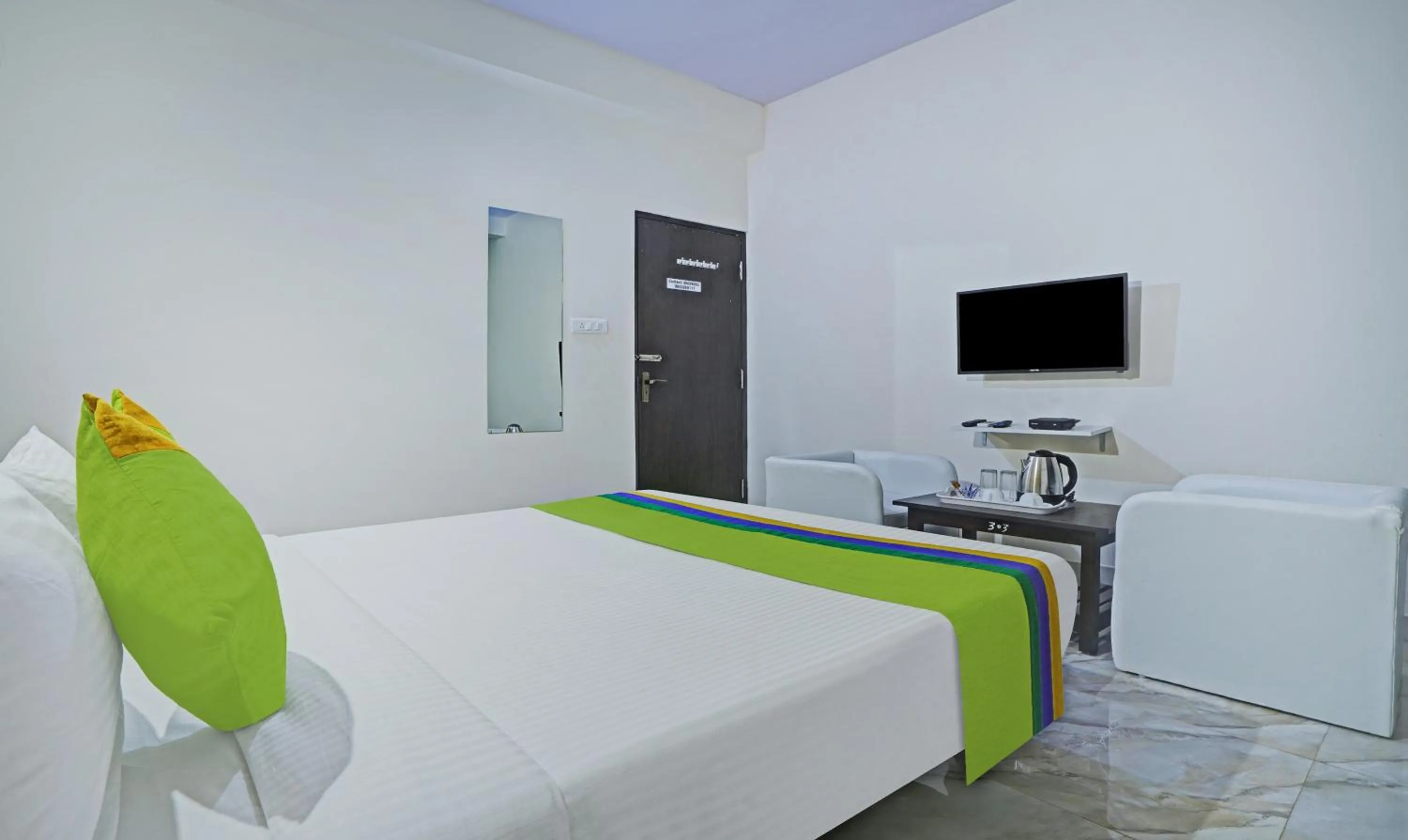 Bedroom, Bed in Hotel Galaxy Suites Hebbal