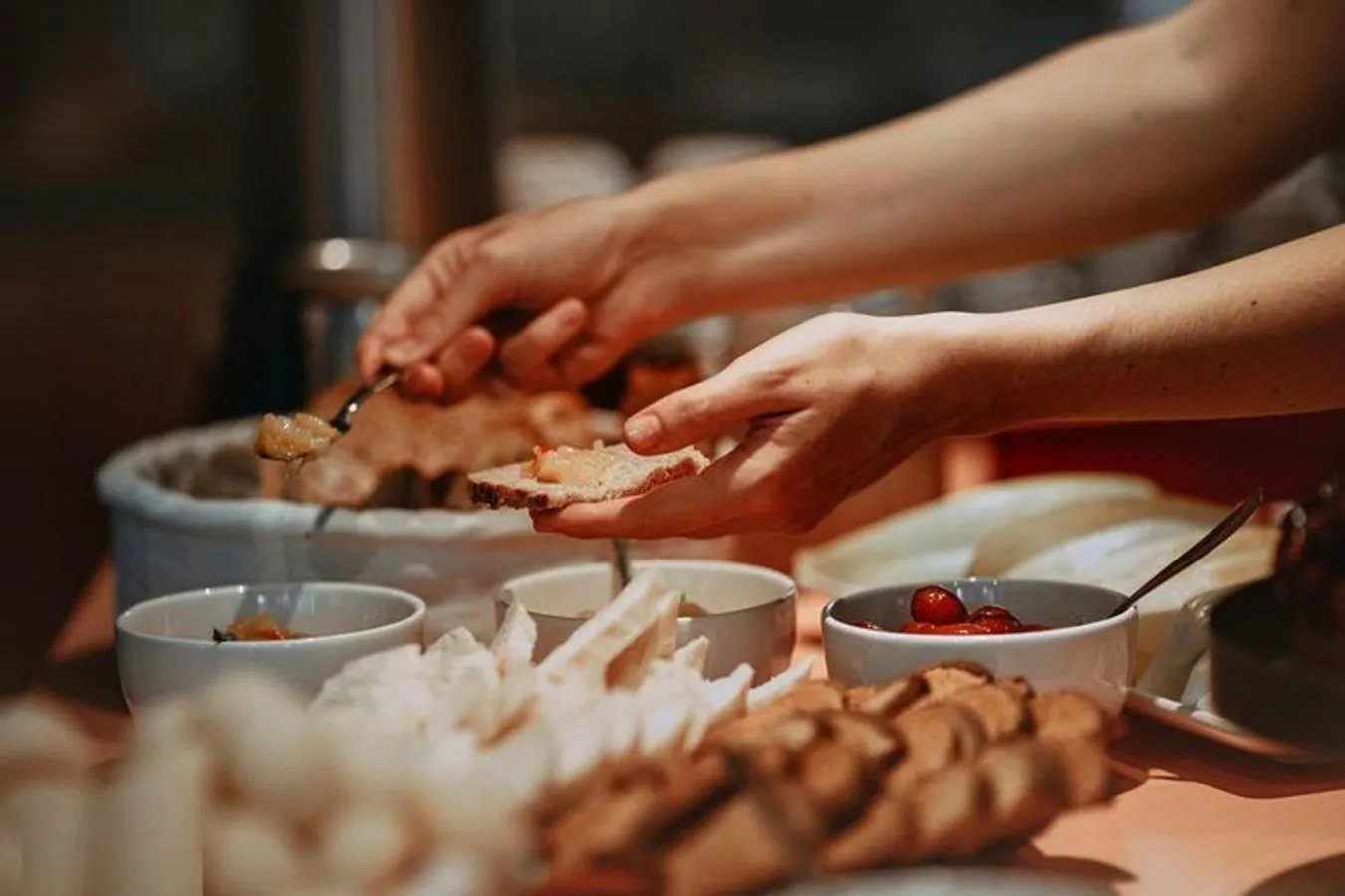 Breakfast in PFA Hotel Viareggio