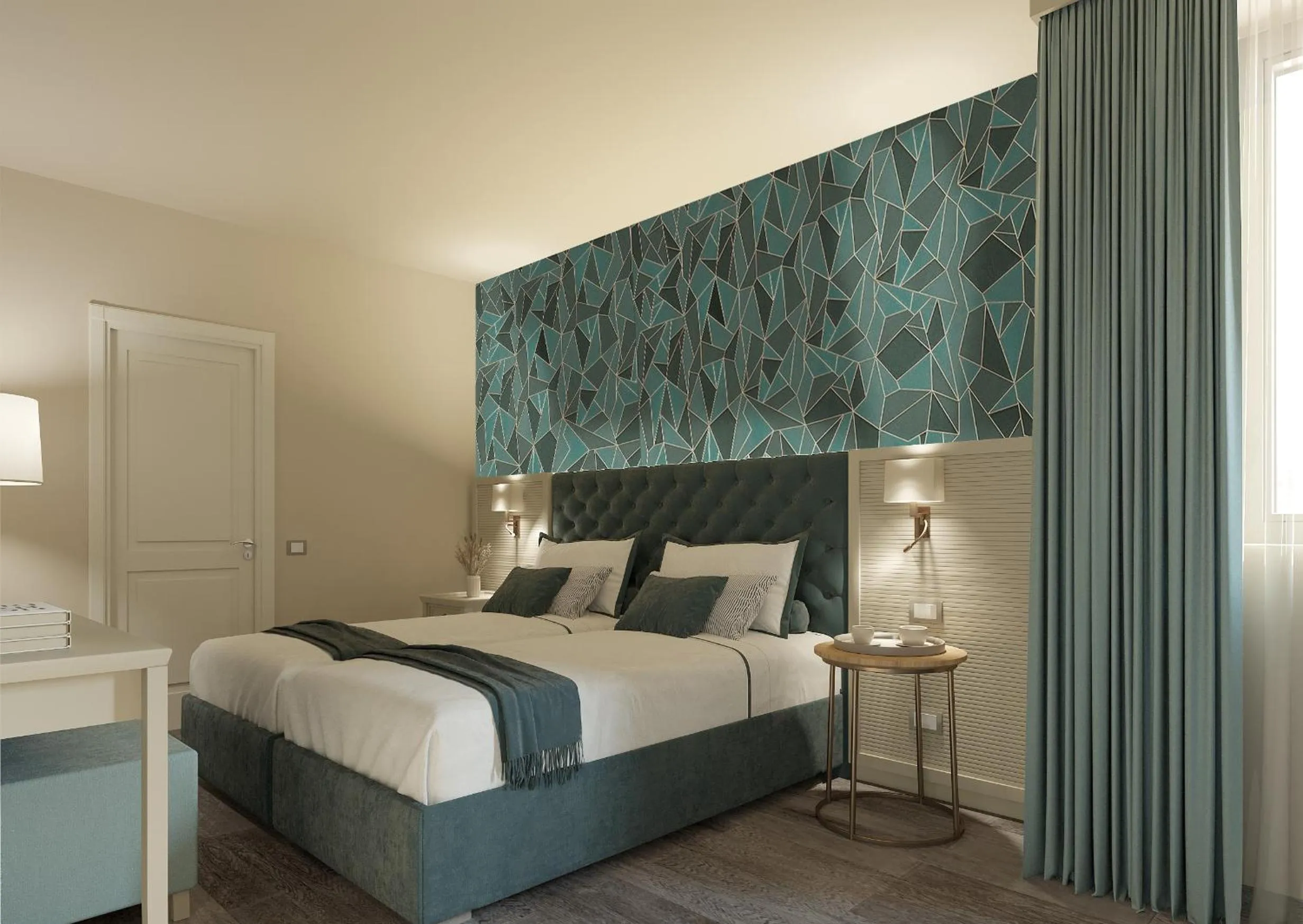 Bedroom, Bed in PFA Hotel Viareggio