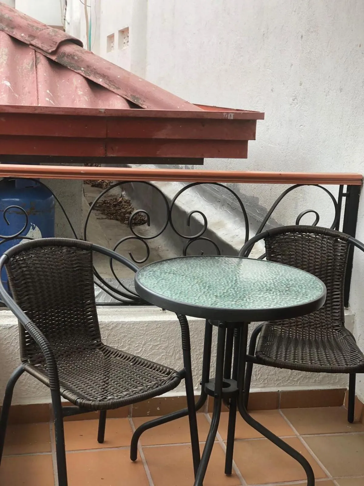 Seating area in Hotel Casa Bethel