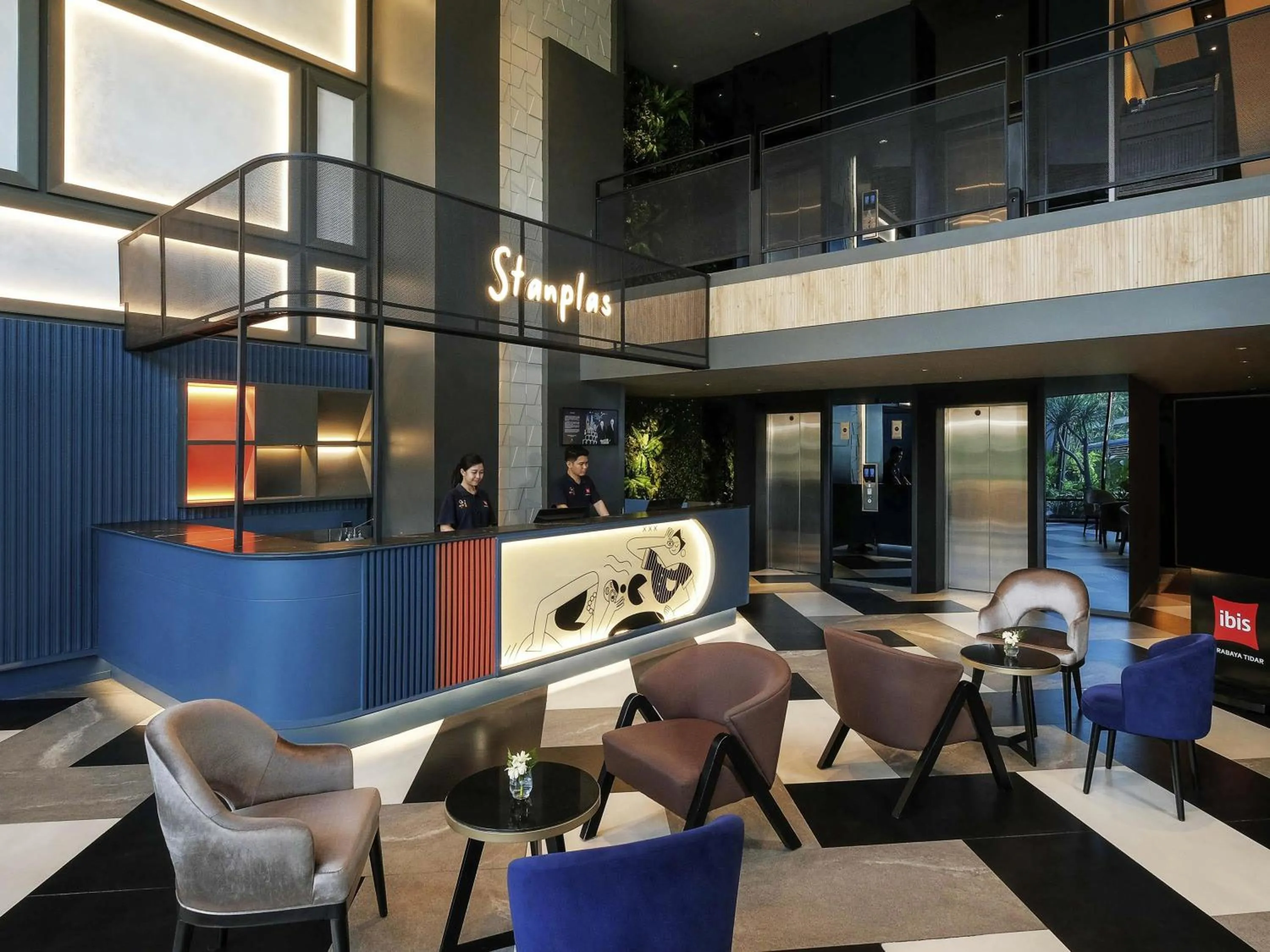 Lounge or bar in ibis Surabaya Tidar