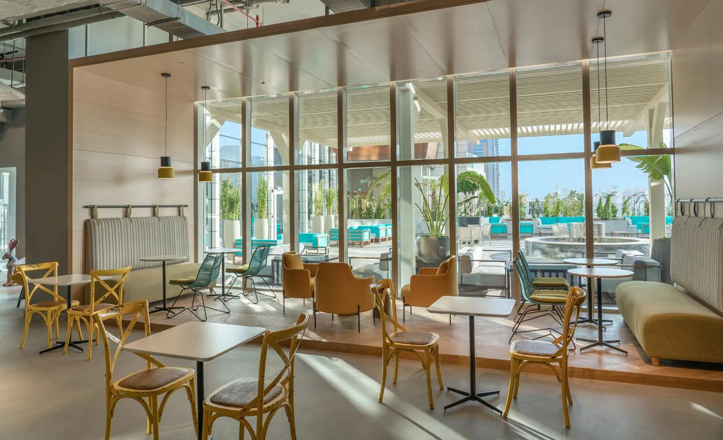 Restaurant/places to eat in Adagio Jumeirah Village Triangle