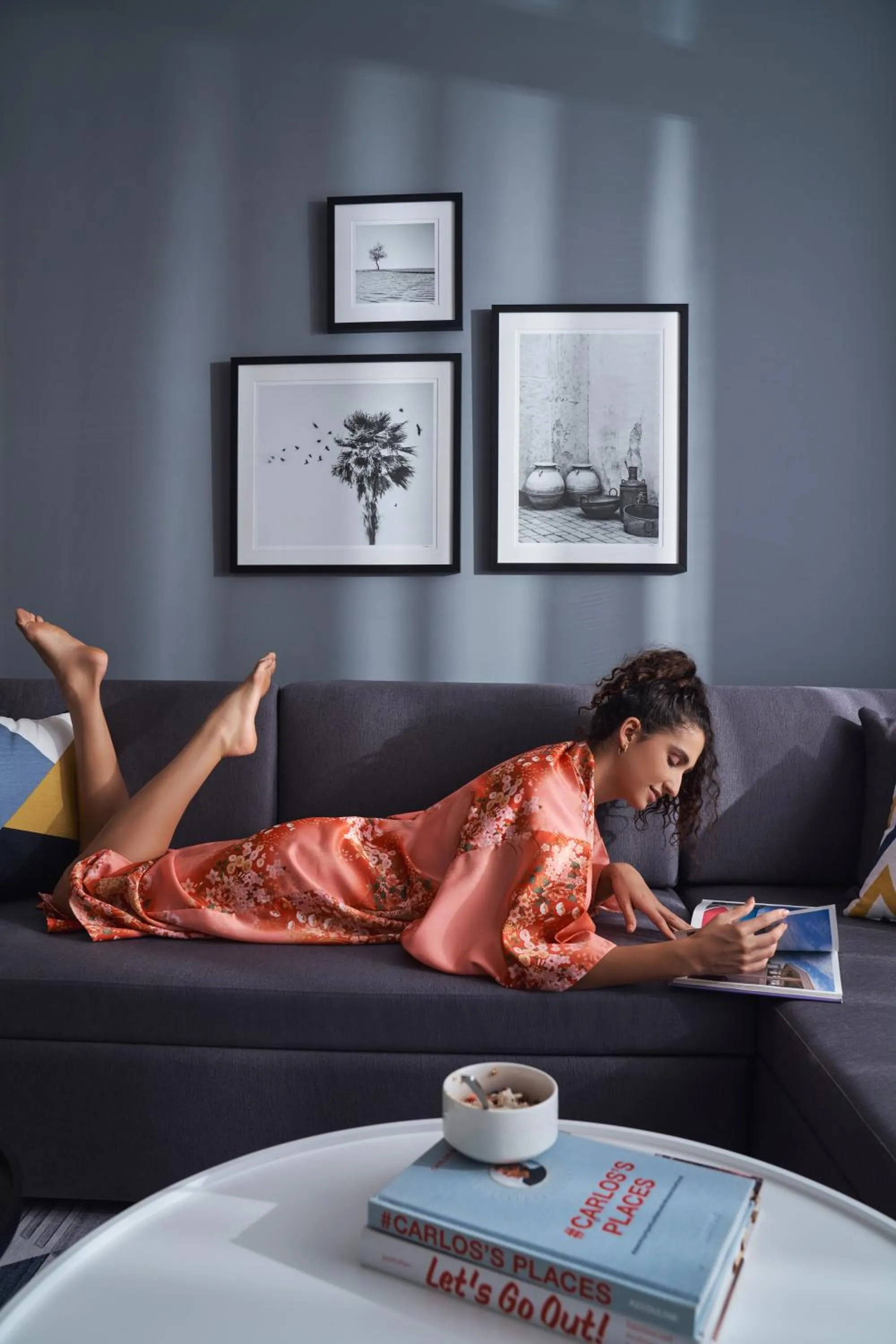 People, Bed in Adagio Jumeirah Village Triangle