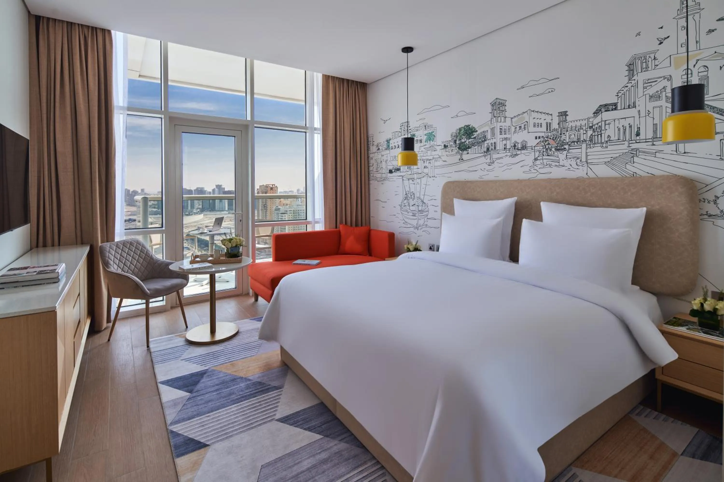 Photo of the whole room, Bed in Adagio Jumeirah Village Triangle