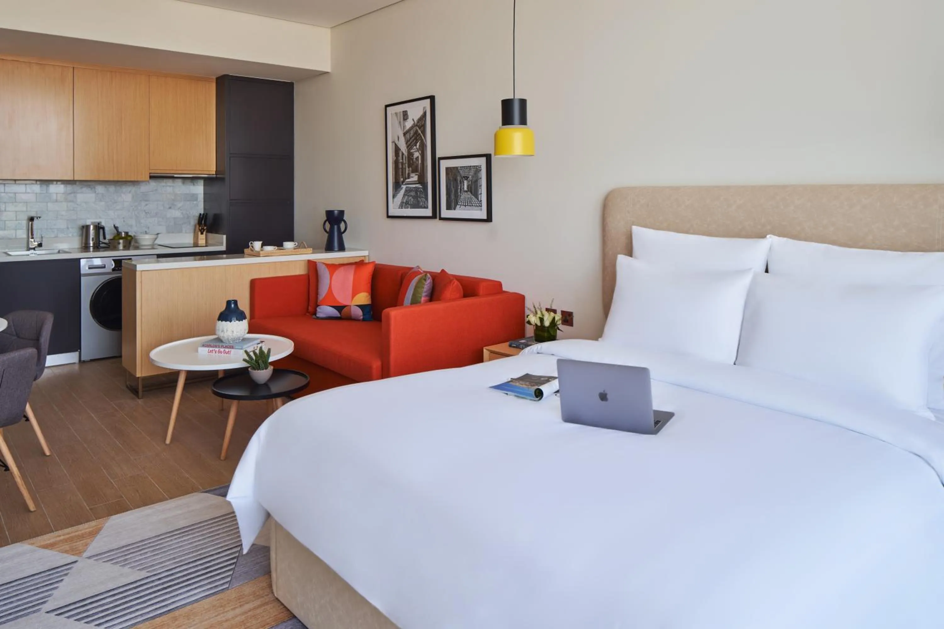 Photo of the whole room, Bed in Adagio Jumeirah Village Triangle