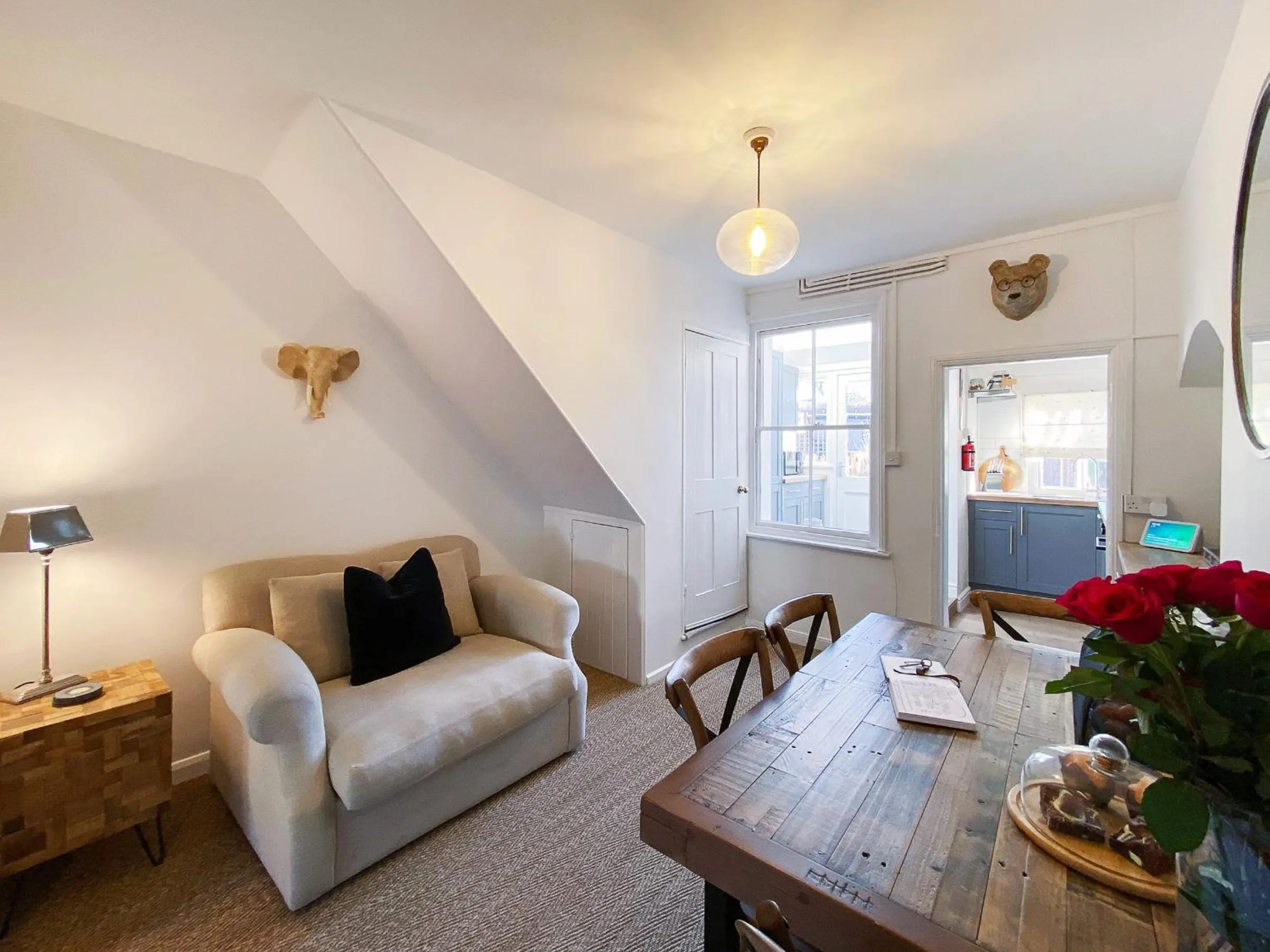 Dining area in 3 Chestnut Terrace by The Suffolk Cottage Collection