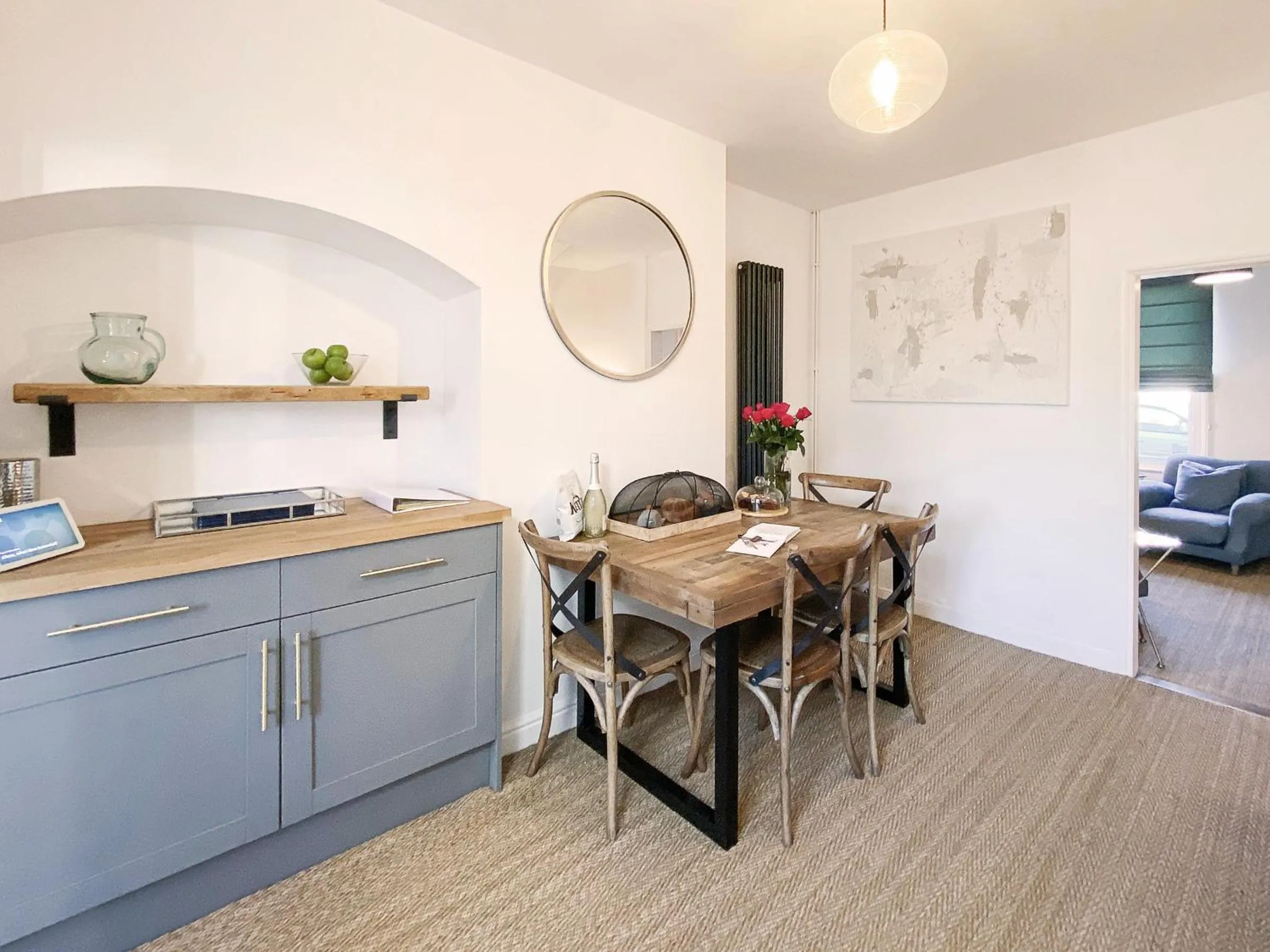 Dining area in 3 Chestnut Terrace by The Suffolk Cottage Collection