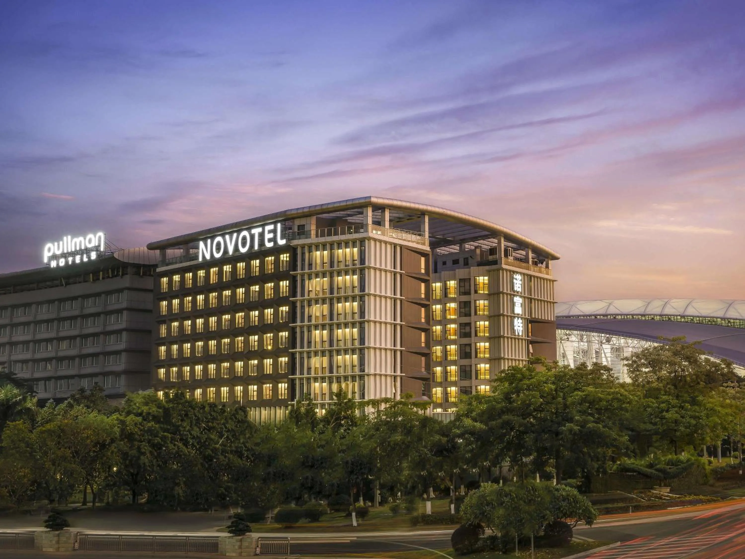 Property building in Novotel Guangzhou Baiyun Airport - Canton Fair Free Shuttle Bus & Official Registration Agency