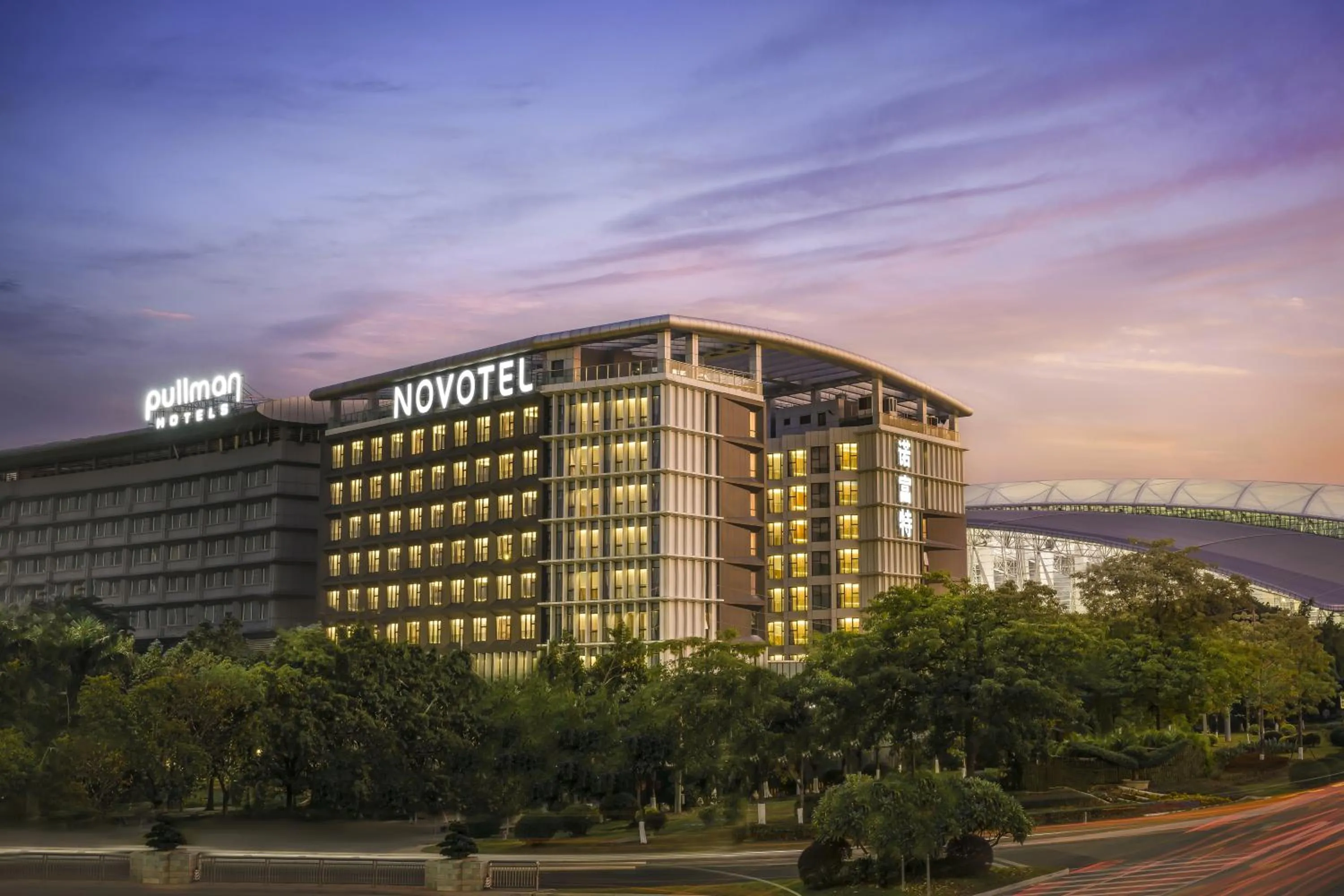 Property building in Novotel Guangzhou Baiyun Airport - Canton Fair Free Shuttle Bus & Official Registration Agency