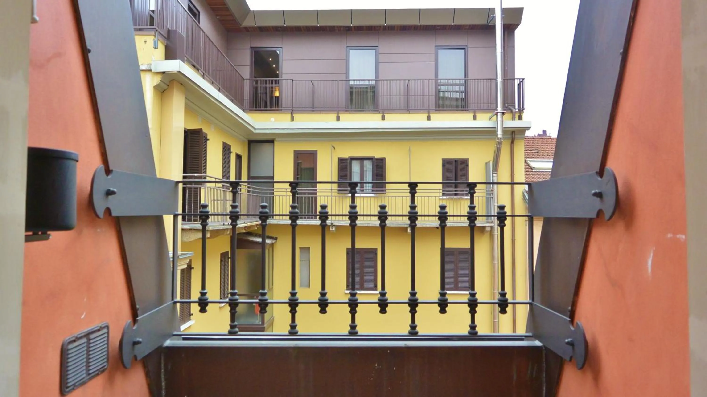 Balcony/Terrace in Hotel Sempione