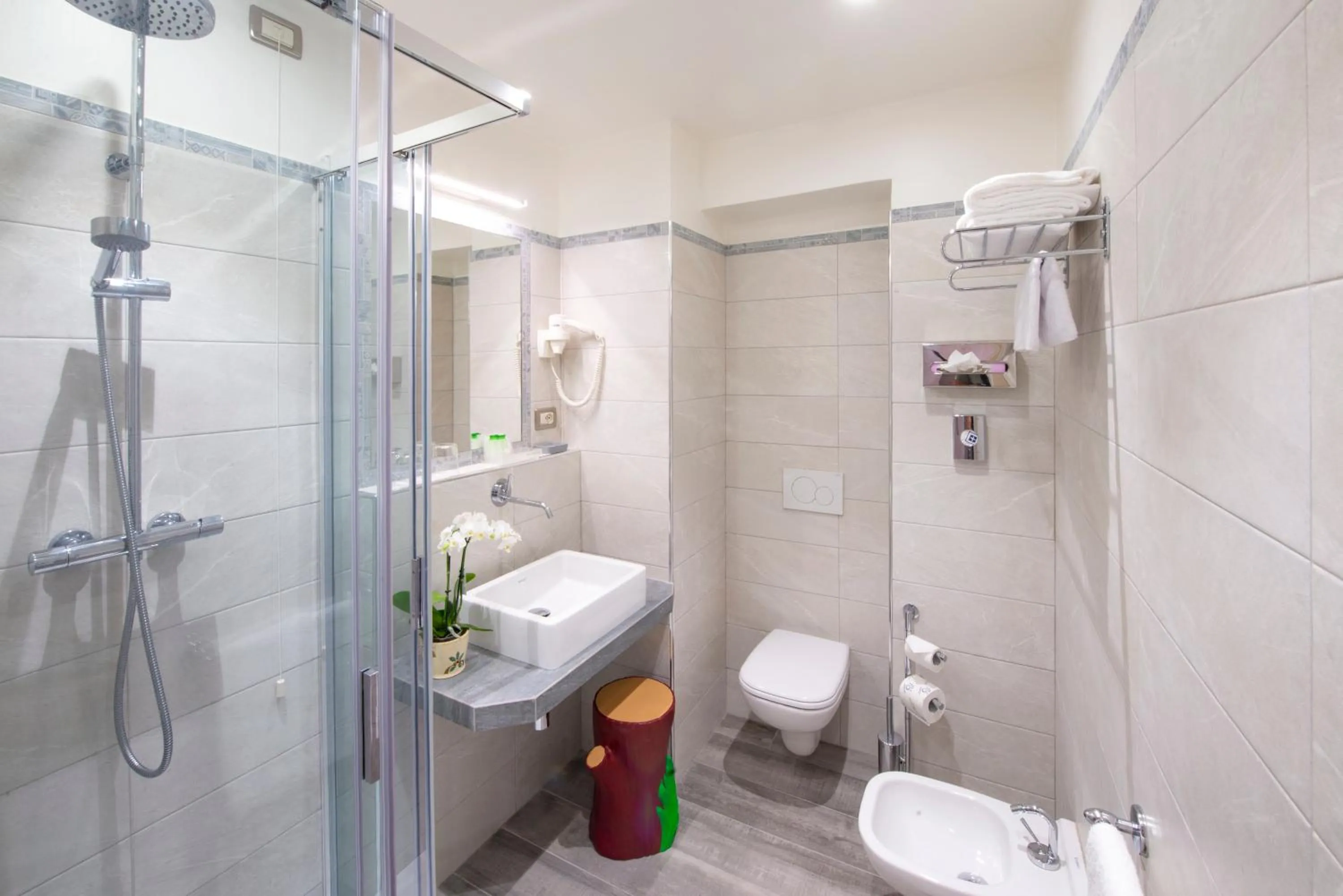 Bathroom in Hotel Sempione