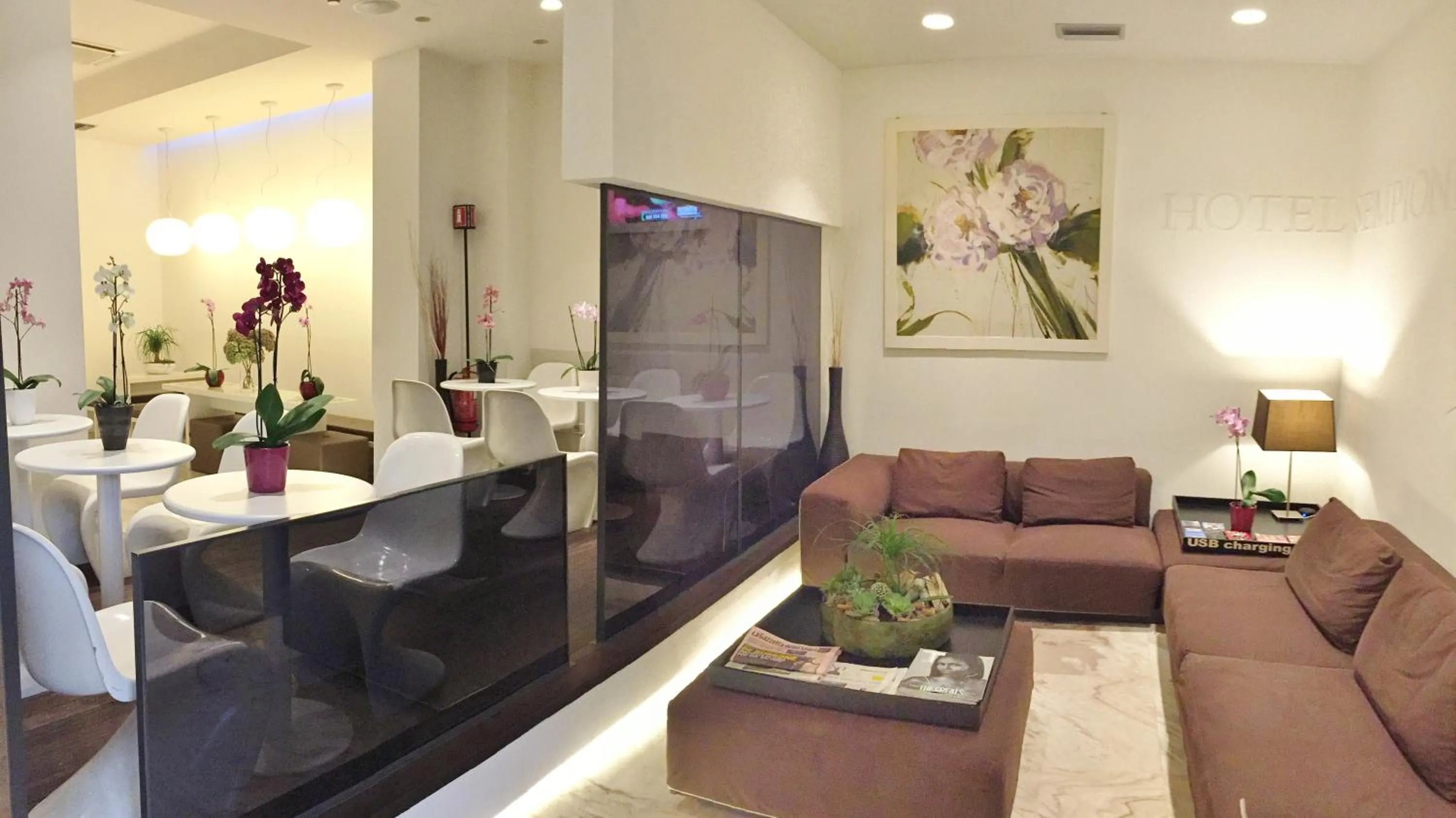 Lobby or reception in Hotel Sempione