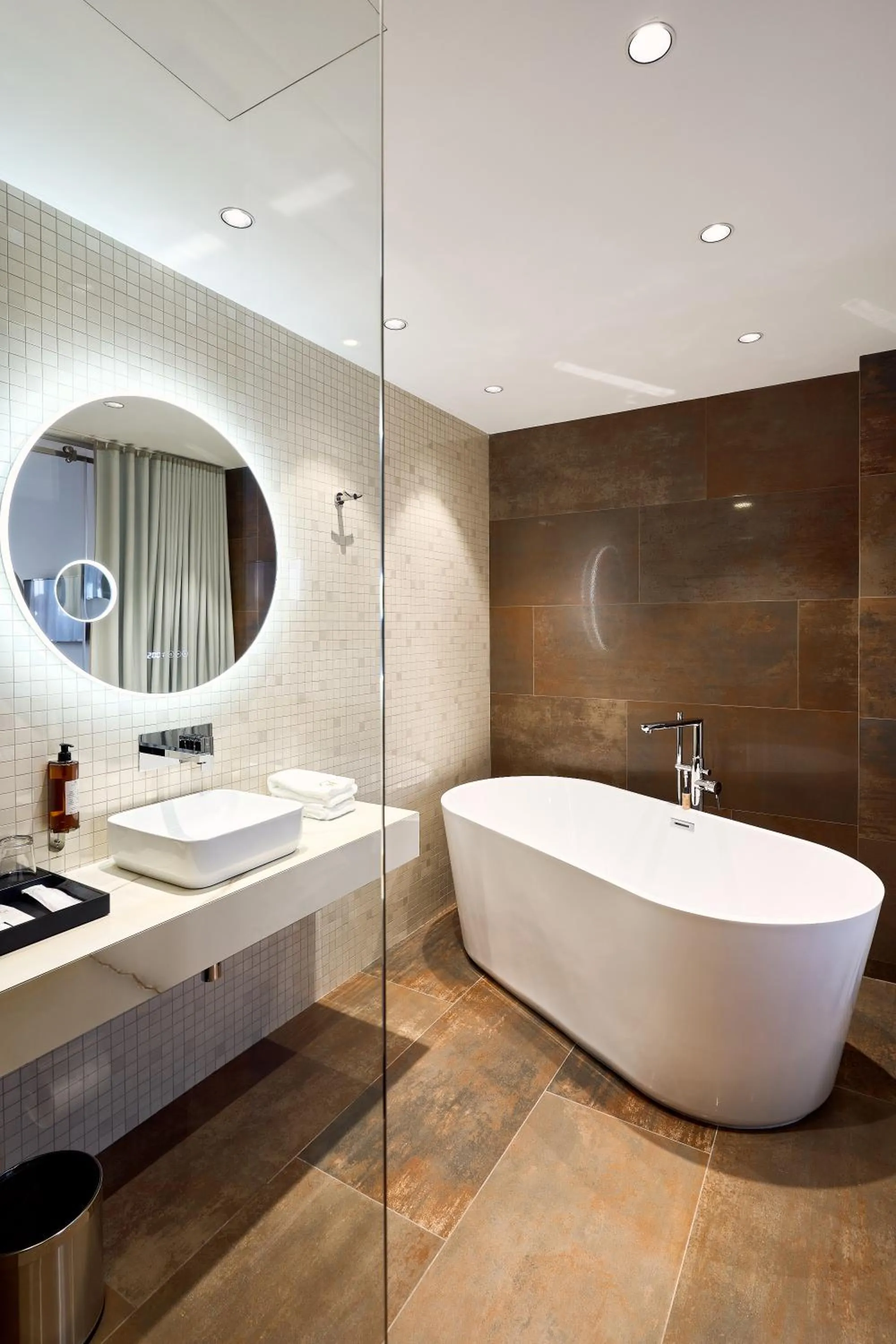 Bathroom in Clocks Hotel Tbilisi