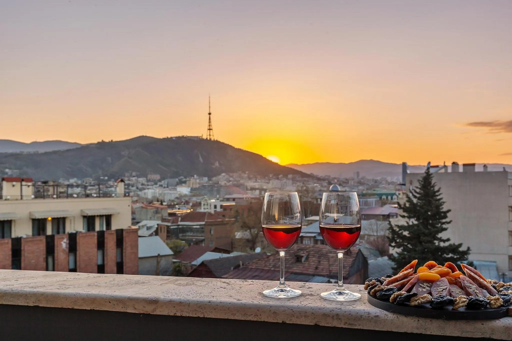 View (from property/room) in Clocks Hotel Tbilisi