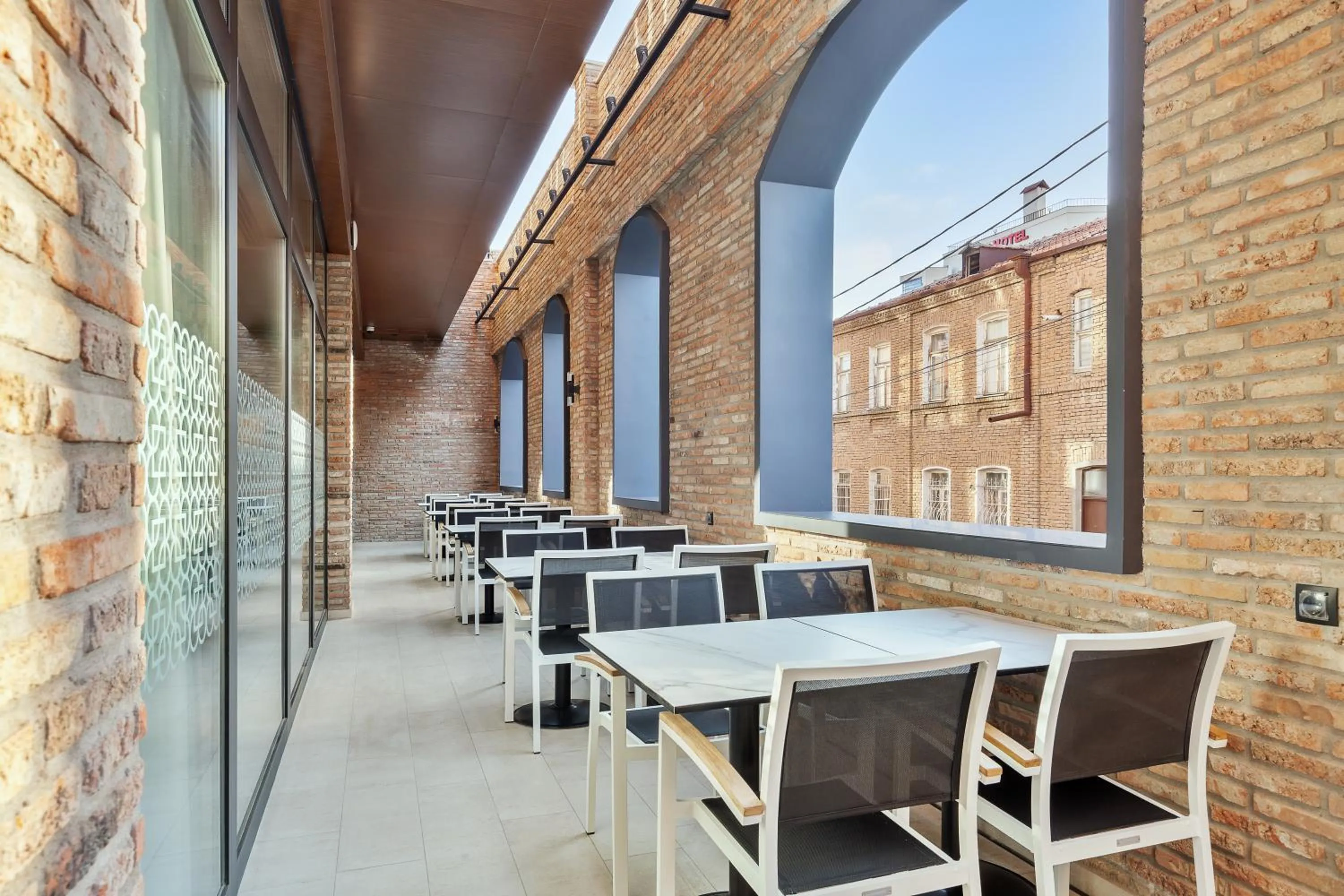 Balcony/Terrace in Clocks Hotel Tbilisi
