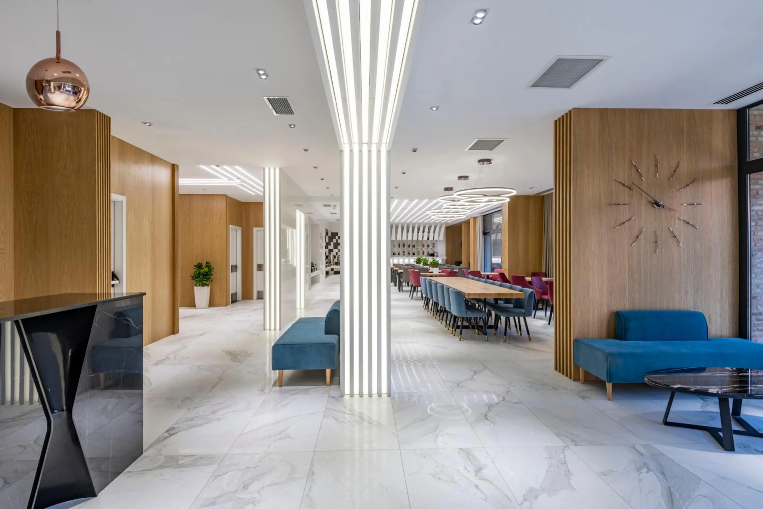 Restaurant/places to eat in Clocks Hotel Tbilisi