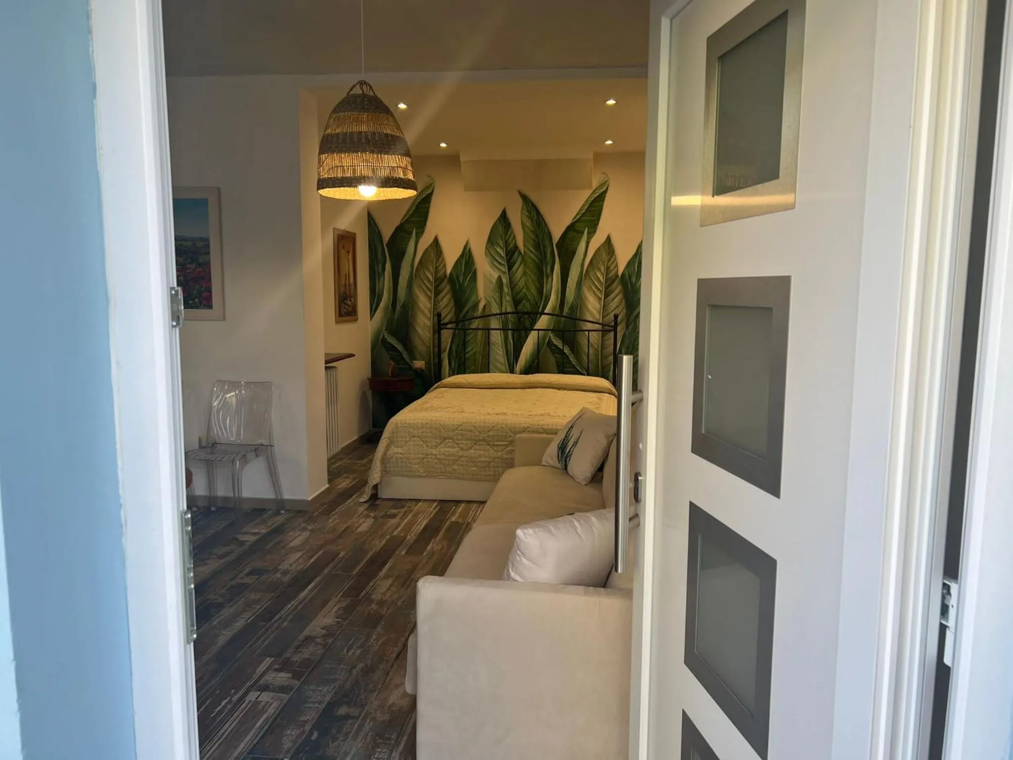 Living room, Bed in Casa Marx