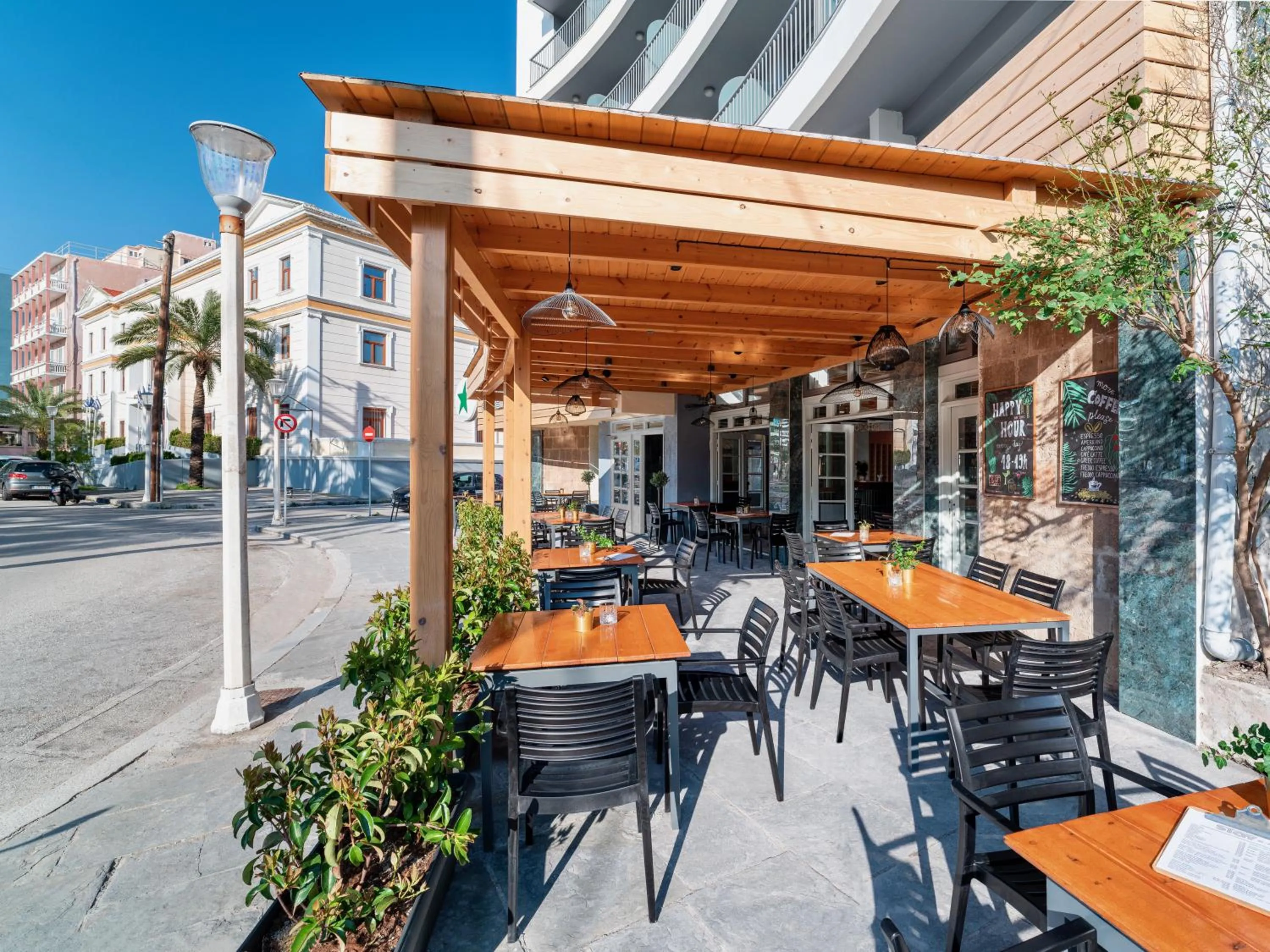 Patio in STAY Rhodes Hotel