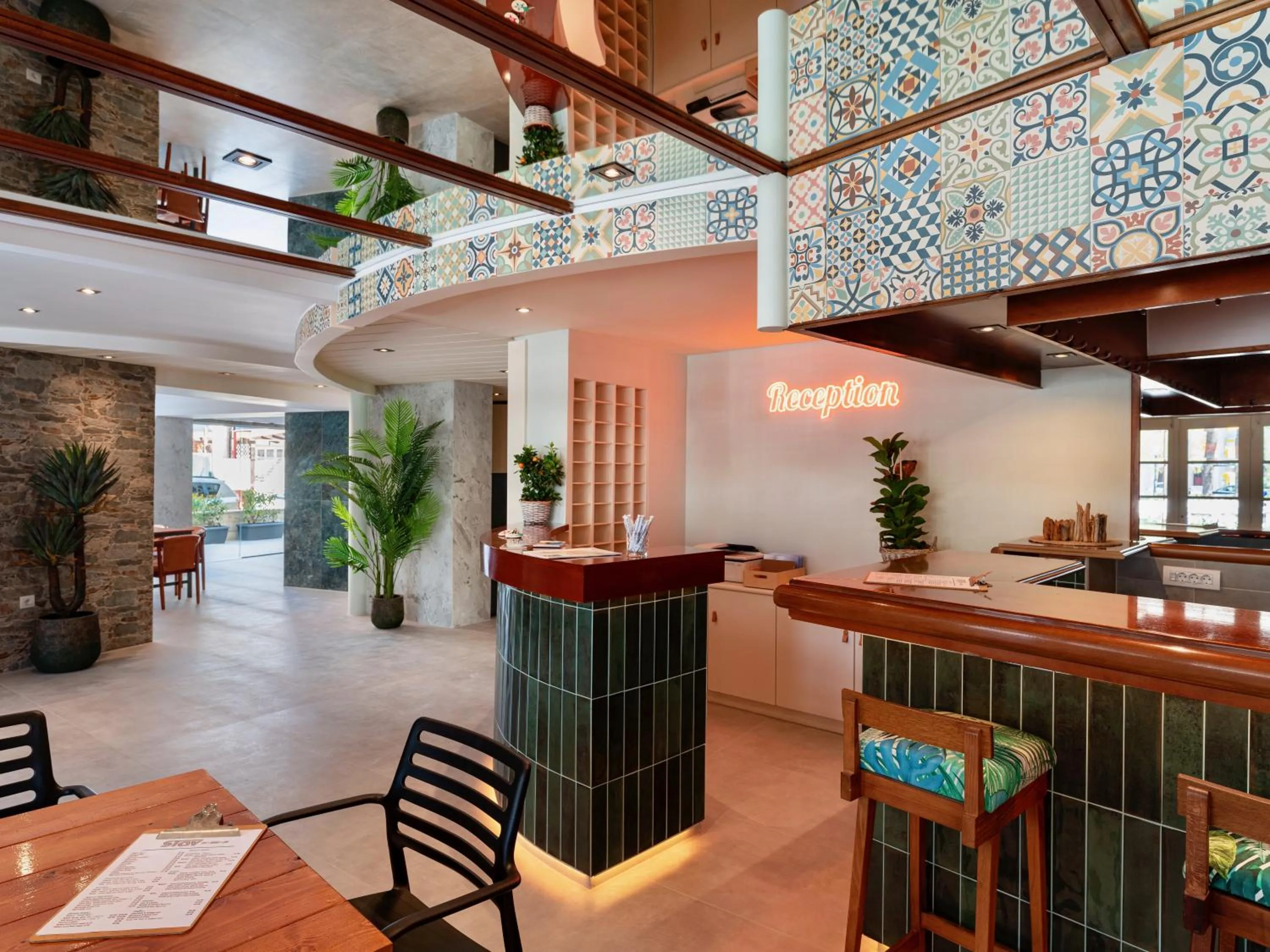 Lobby or reception in STAY Rhodes Hotel