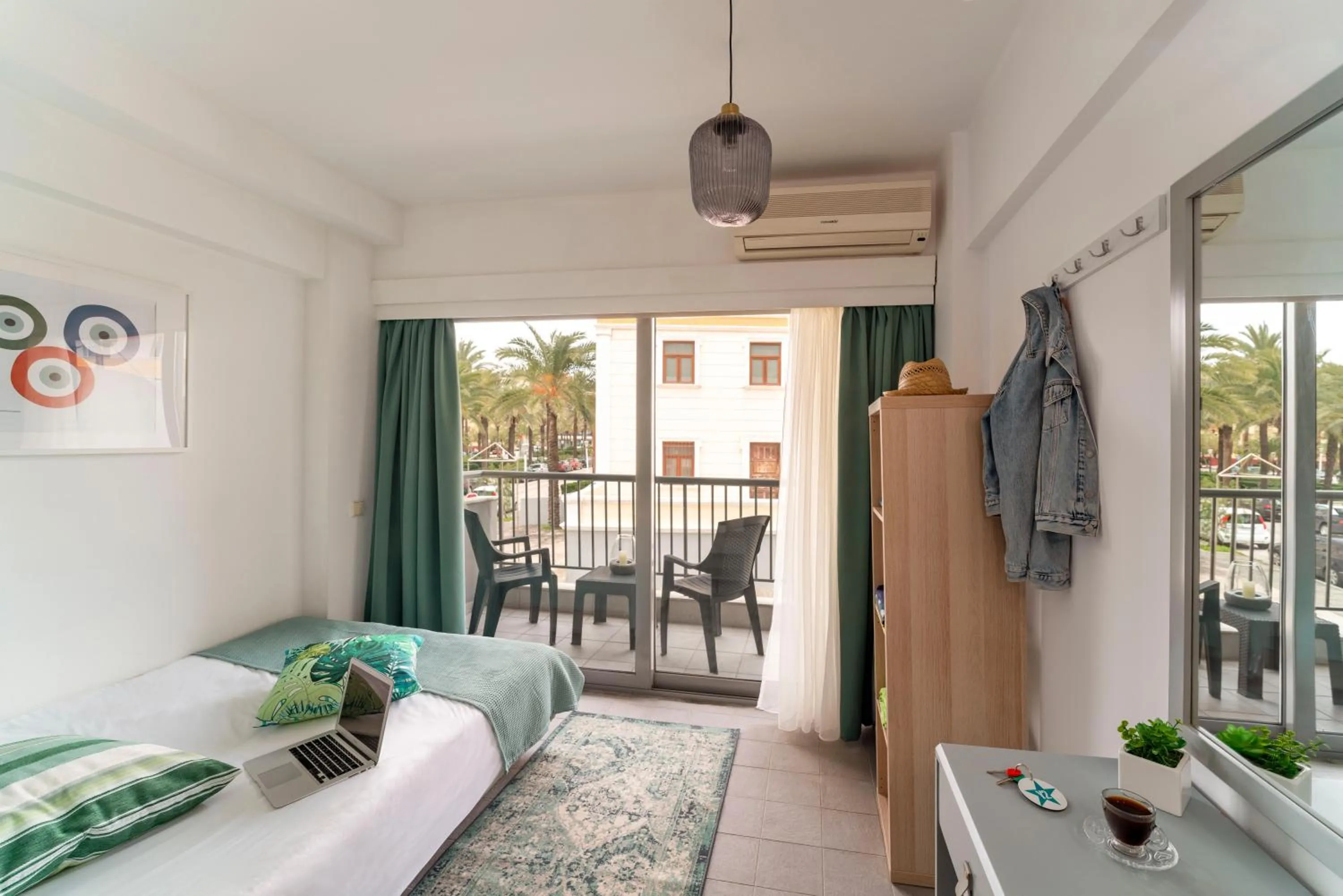 Balcony/Terrace, Bed in STAY Rhodes Hotel