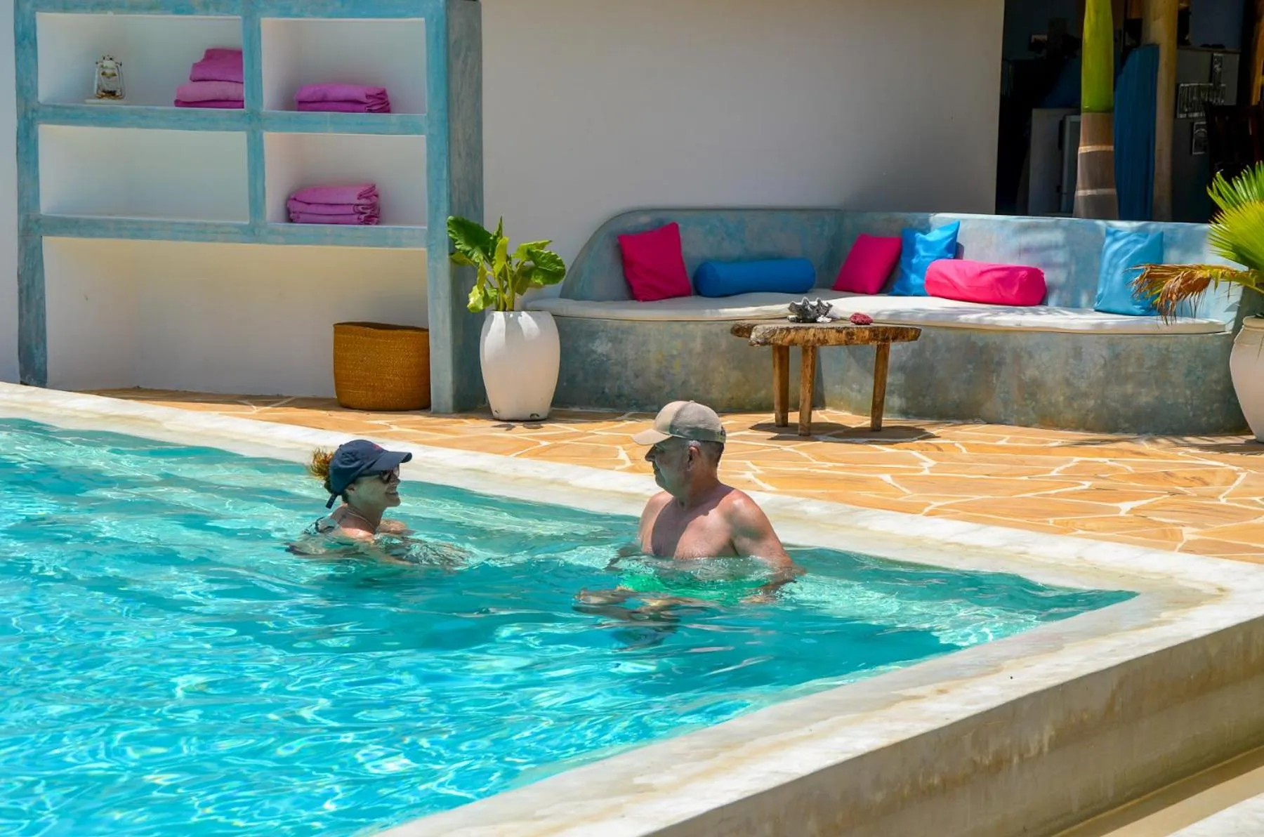 Swimming pool in Villa Malaika