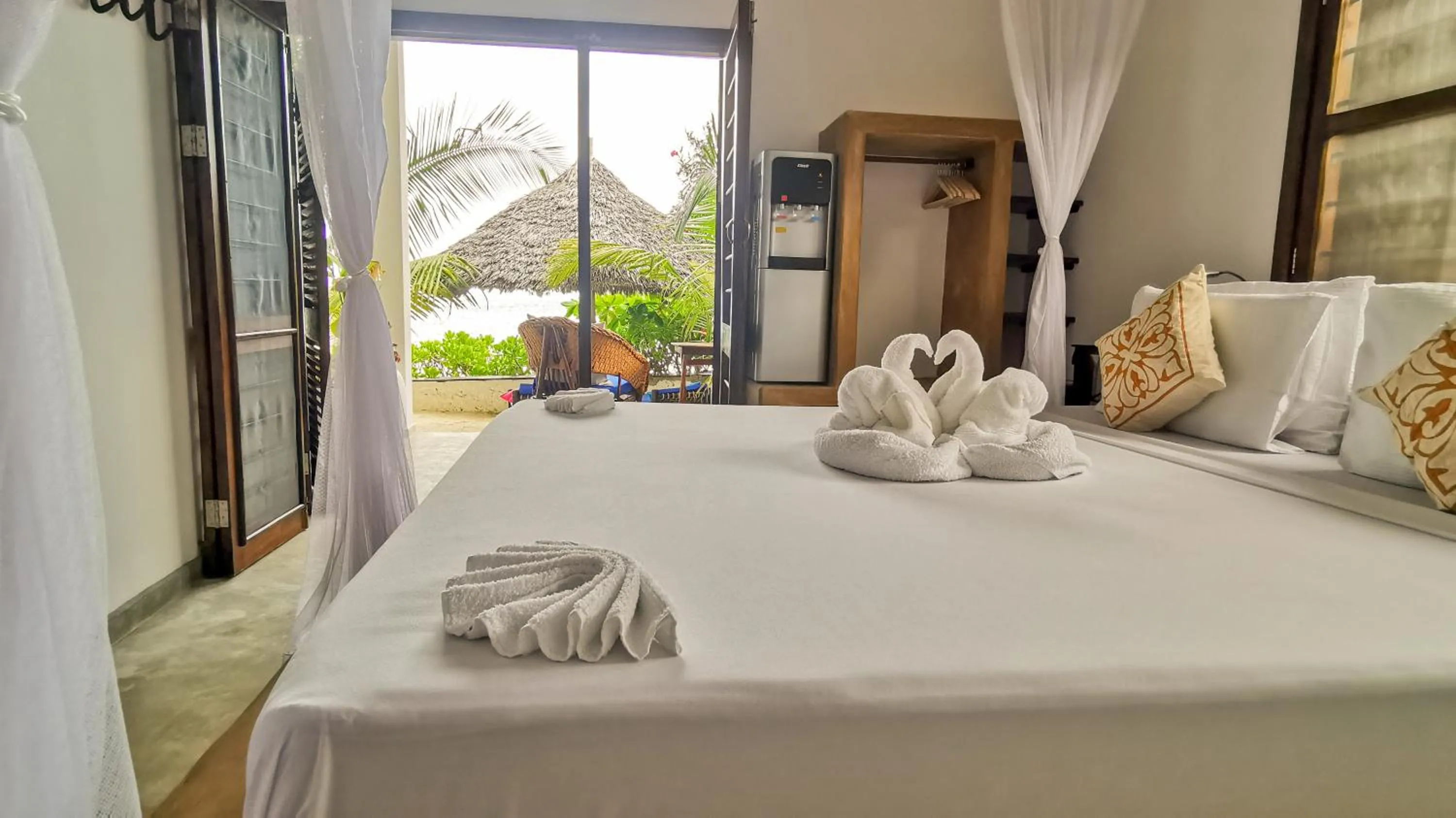 Bed in Villa Malaika