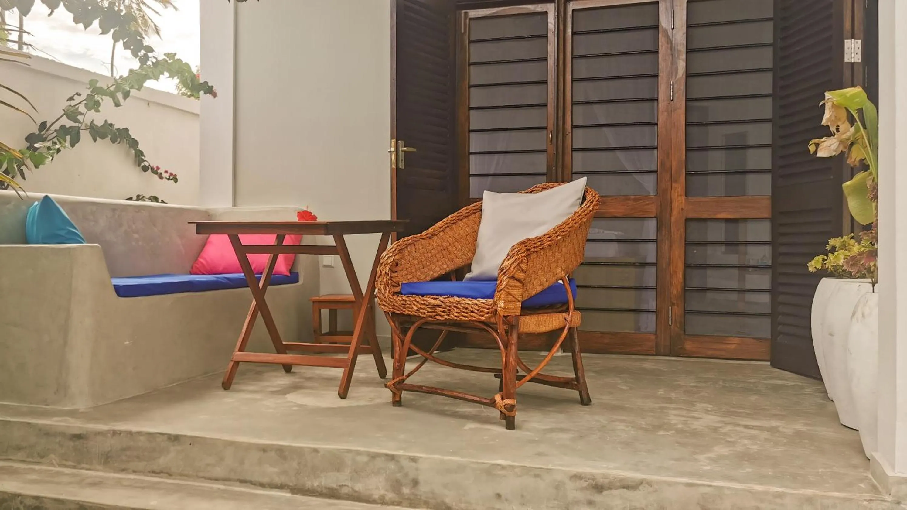 Balcony/Terrace in Villa Malaika