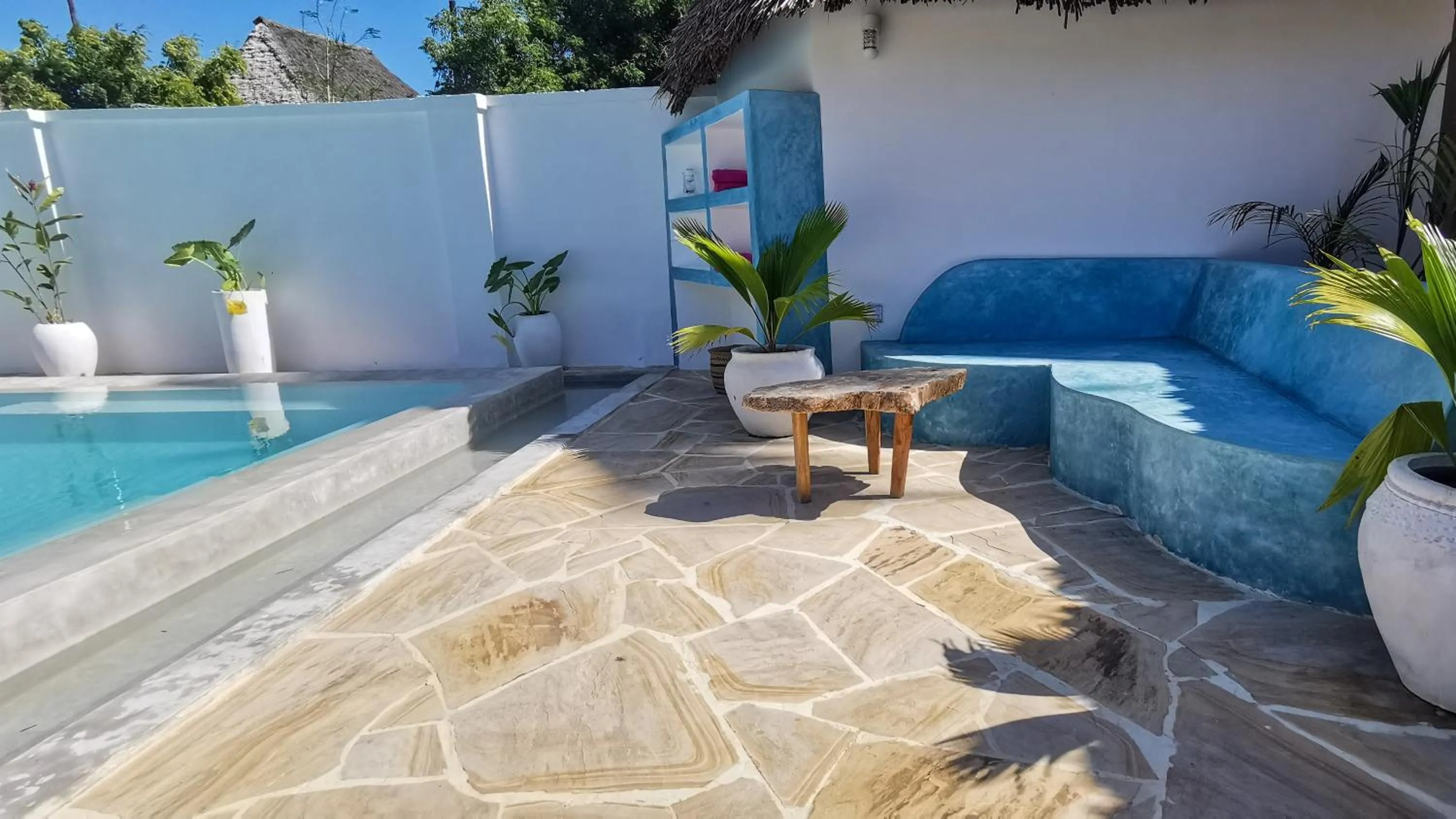 Swimming pool in Villa Malaika