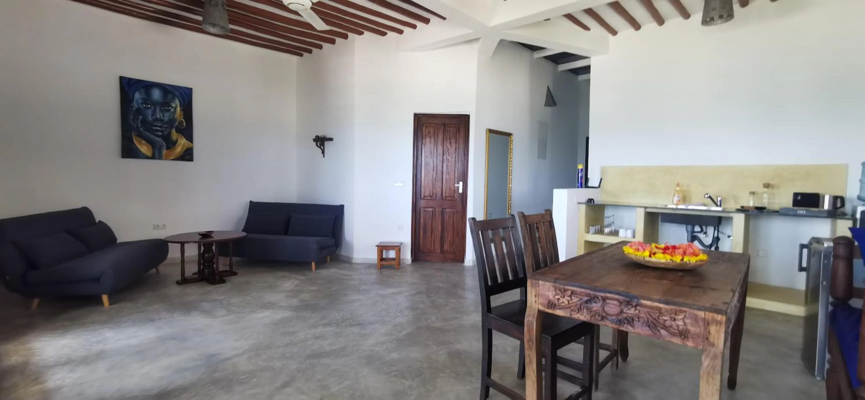 Living room in Villa Malaika