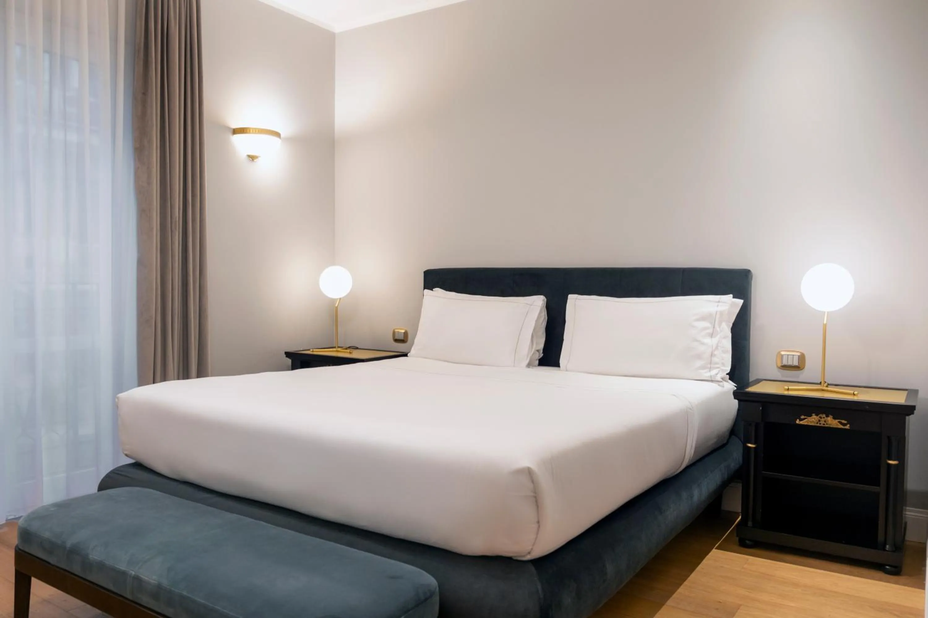 Bedroom, Bed in Grand Hotel Et Des Palmes