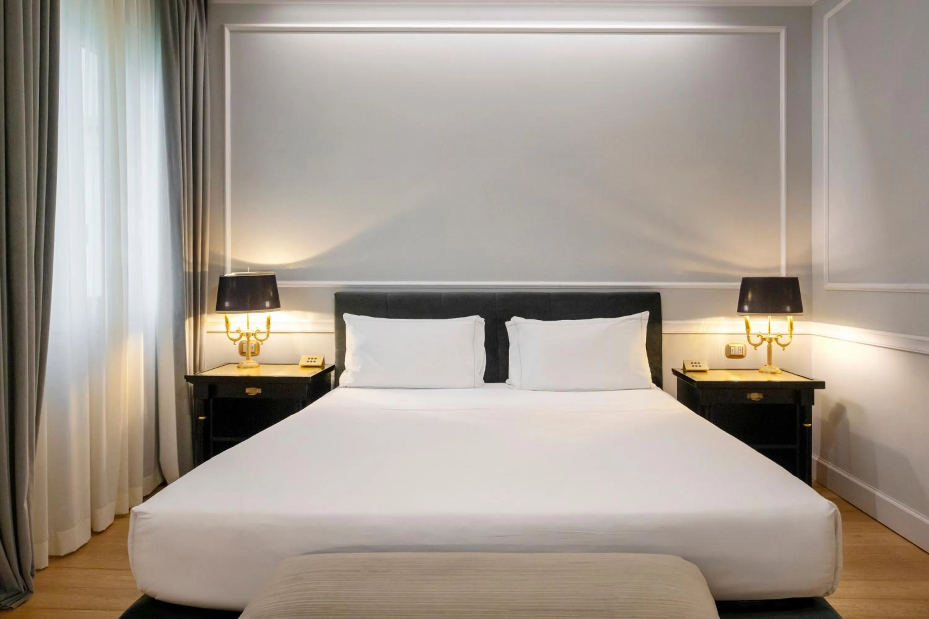 Bed in Grand Hotel Et Des Palmes